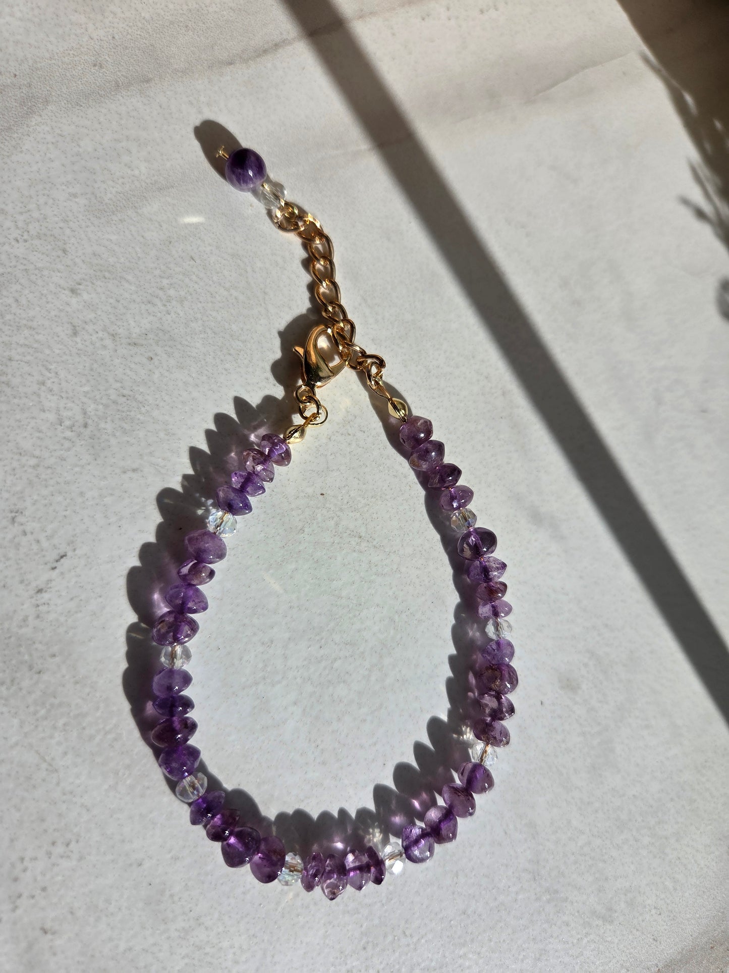 Amethyst Necklace, Bracelet & Earring Set π