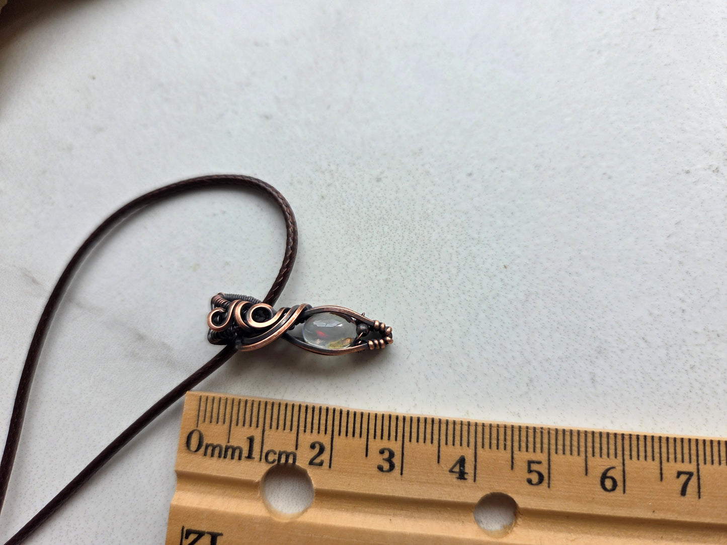Fire Opal Necklace π₯