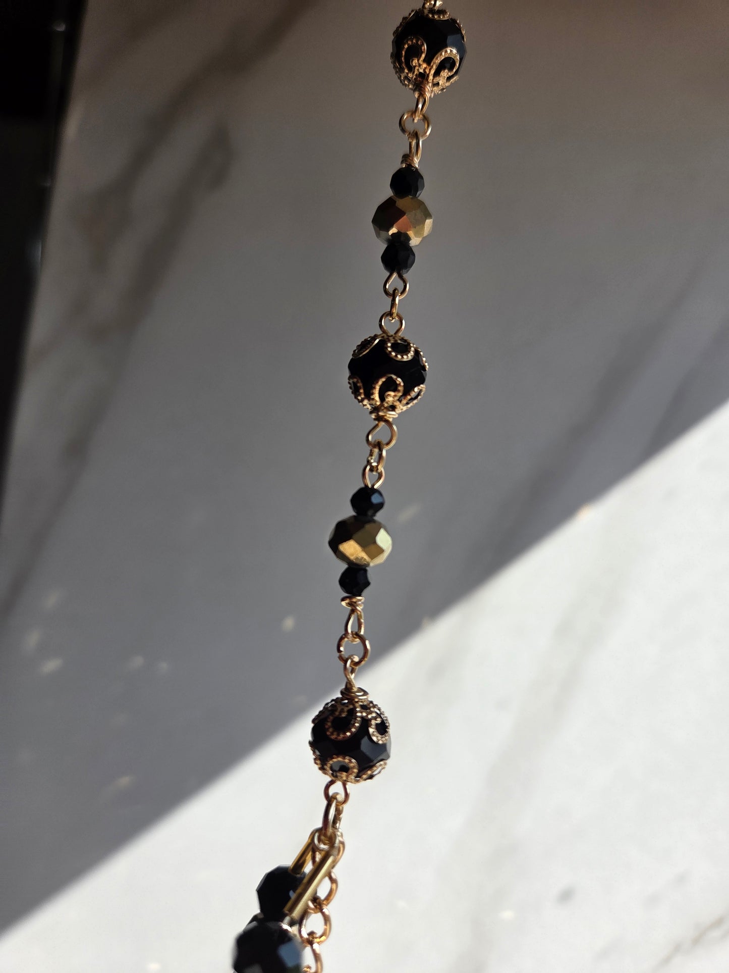 Black Tourmaline Spider Suncatcher 🕷 ⚫️