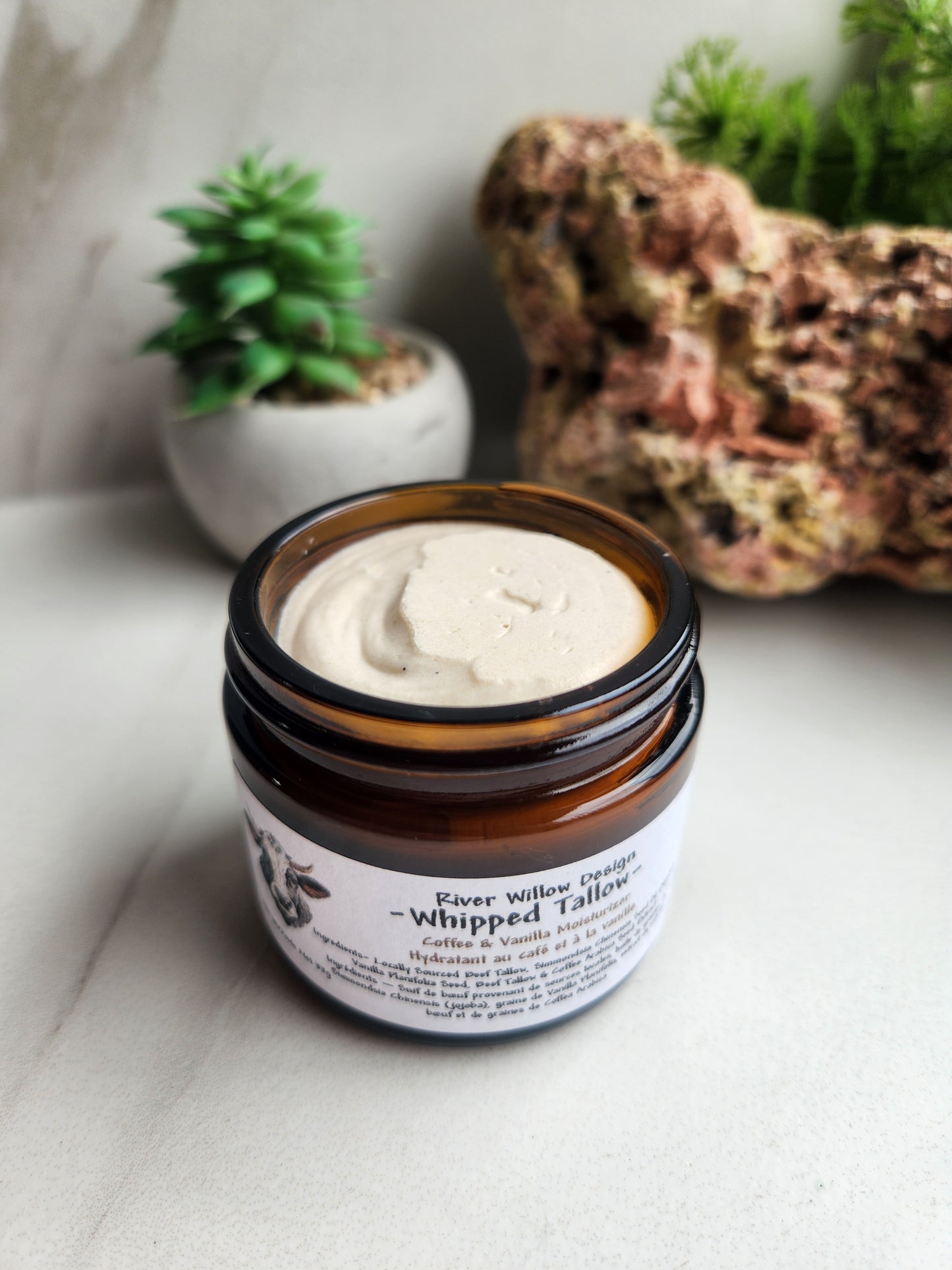 Whipped Tallow Coffee & Vanilla Moisturizer