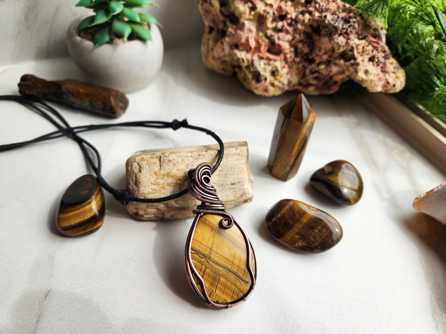 Tiger Eye Necklace