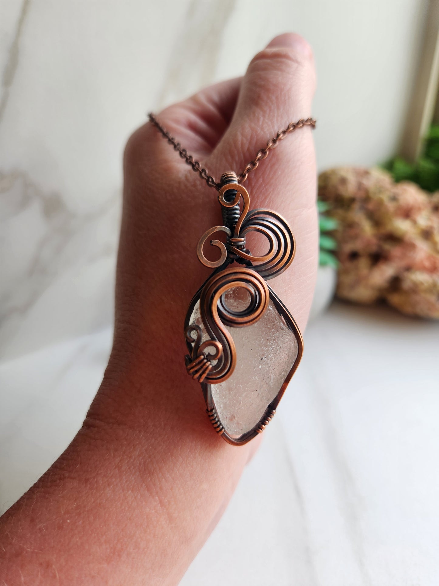 Canadian Seaglass Necklace