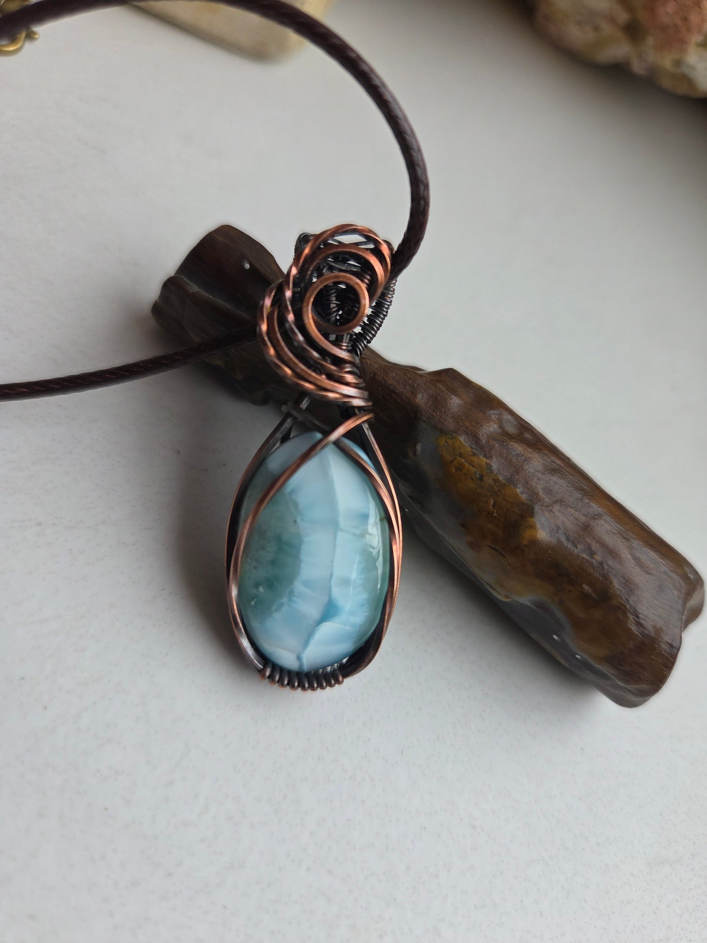 Larimar Necklace π