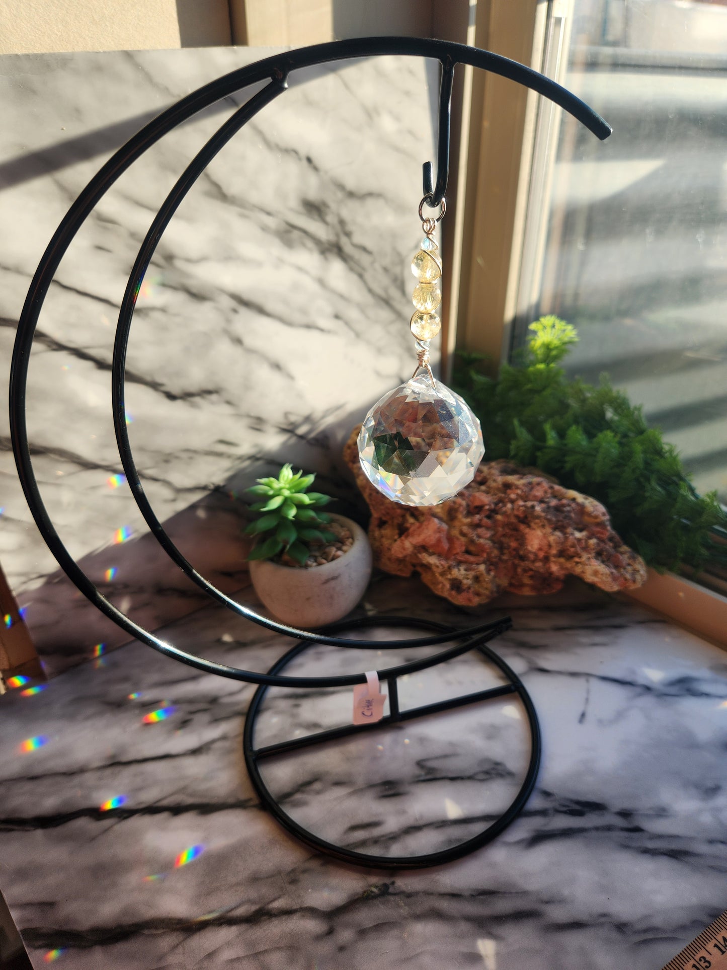 Citrine Suncatcher