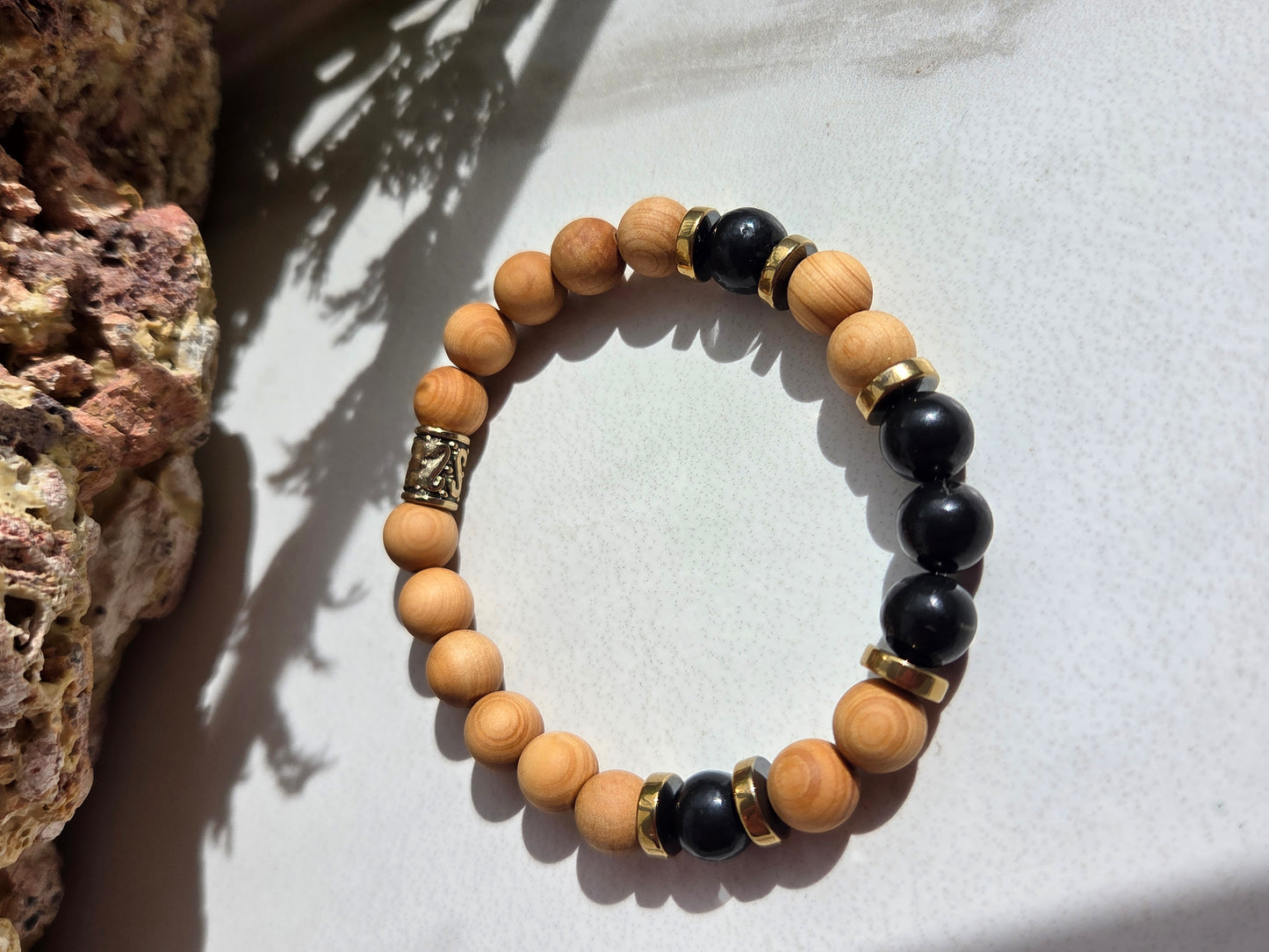 Shungite & Hematite Bracelet ⚫️