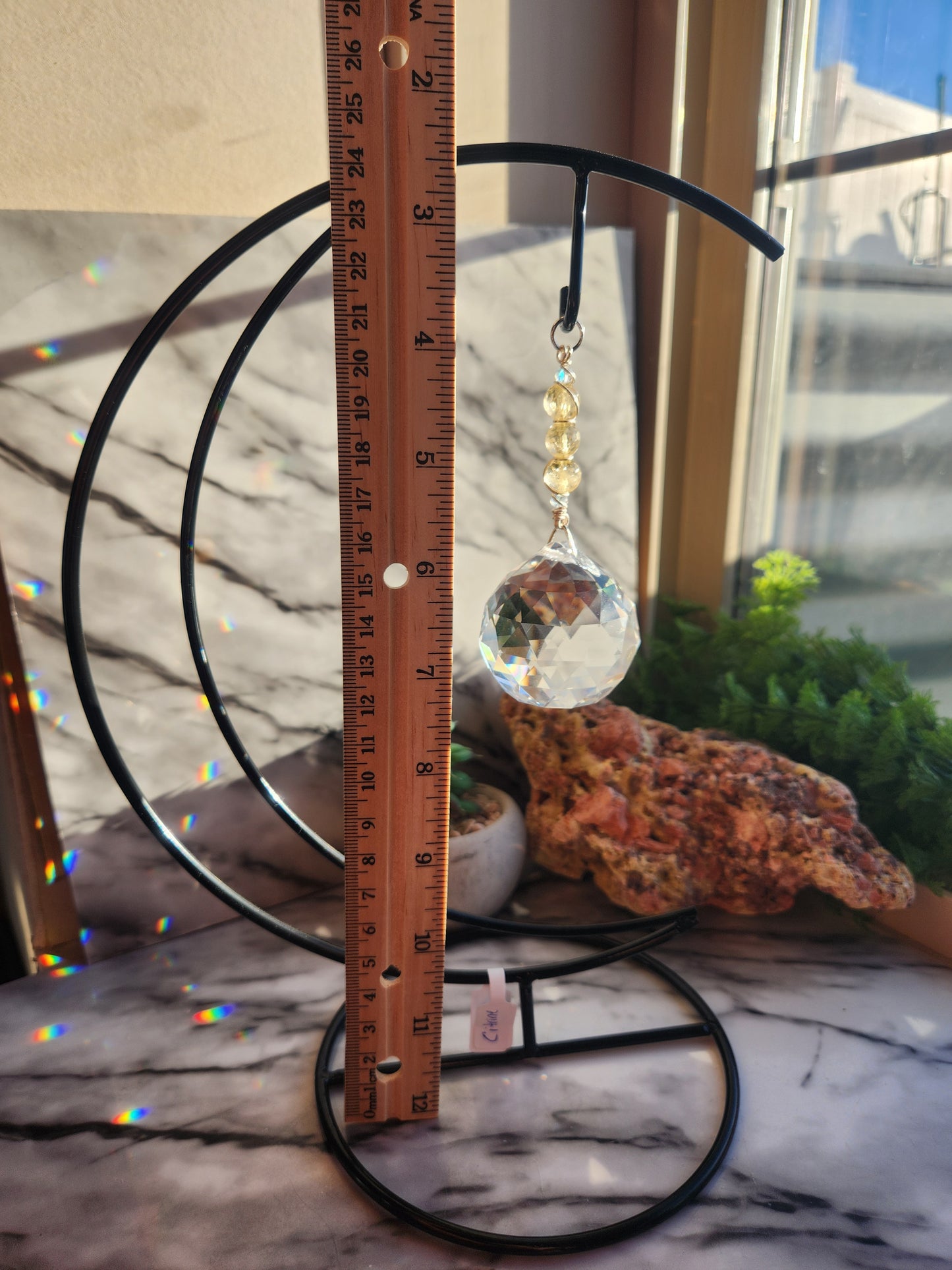 Citrine Suncatcher