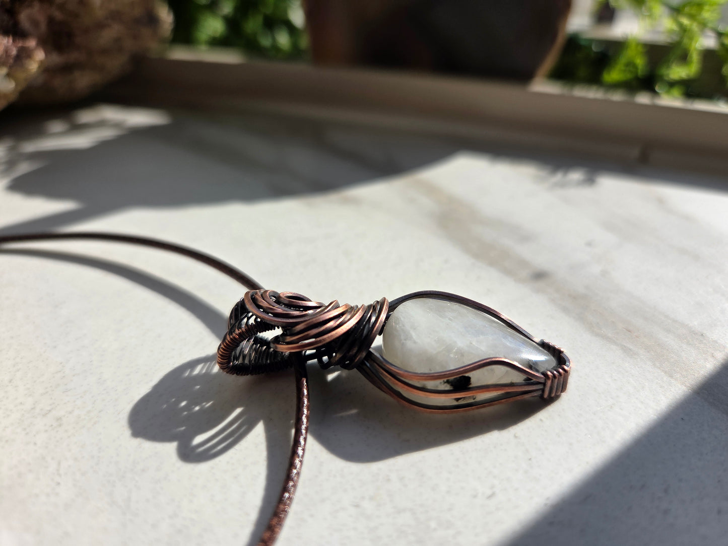 Selenite Necklace