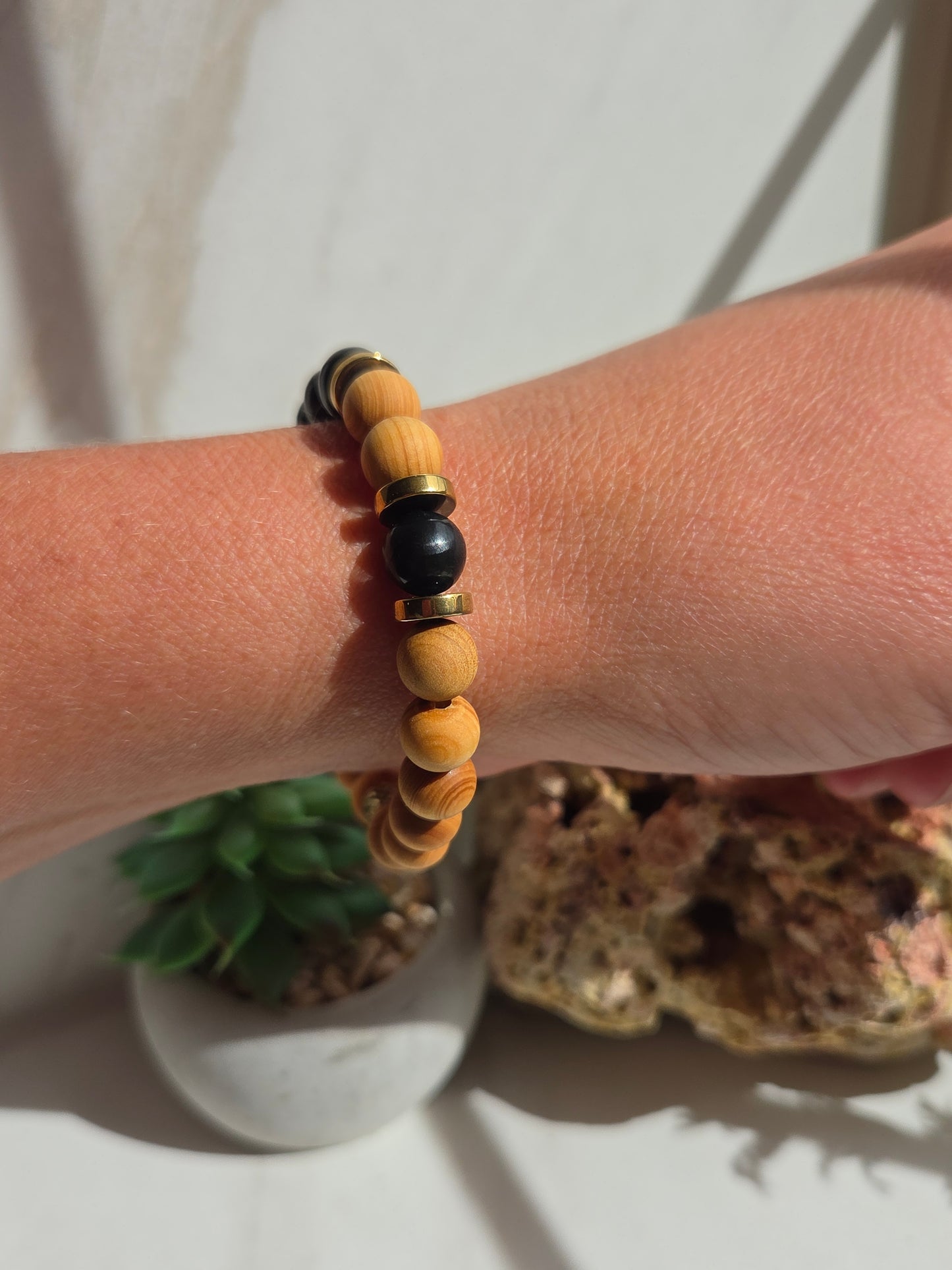 Shungite & Hematite Bracelet ⚫️