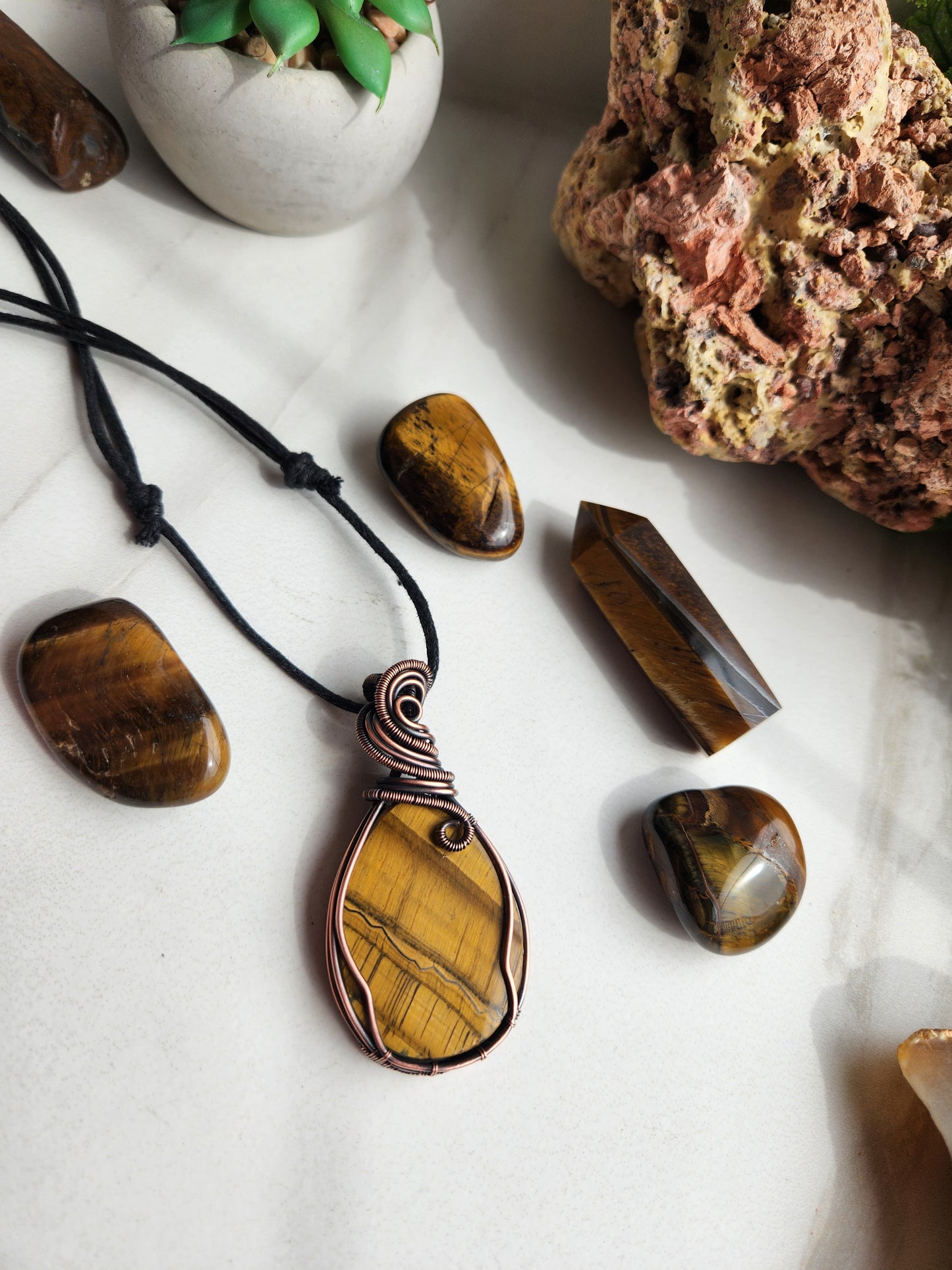Tiger Eye Necklace