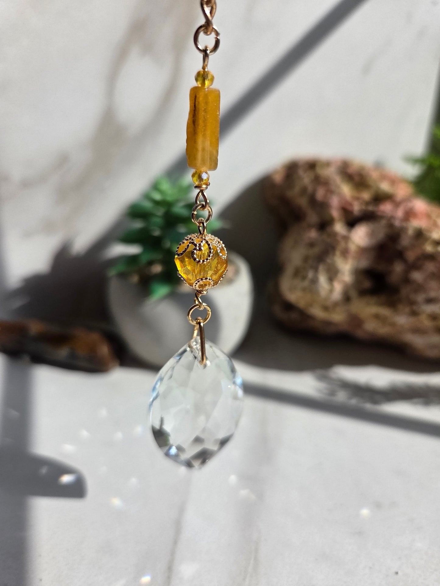 Golden Healer Spider Suncatcher ๐ ๐ธ๐ท