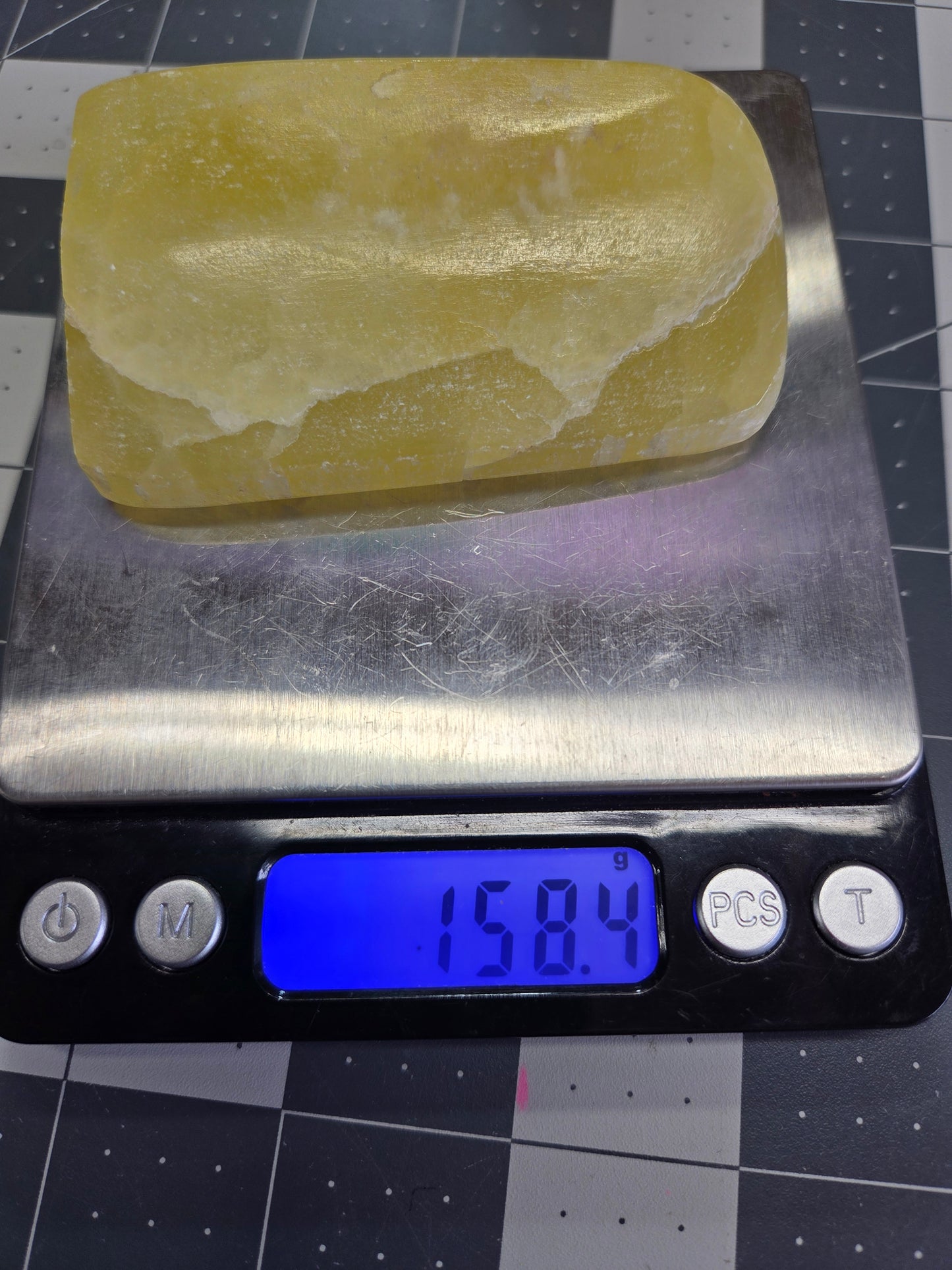 Lemon Calcite Freeform π