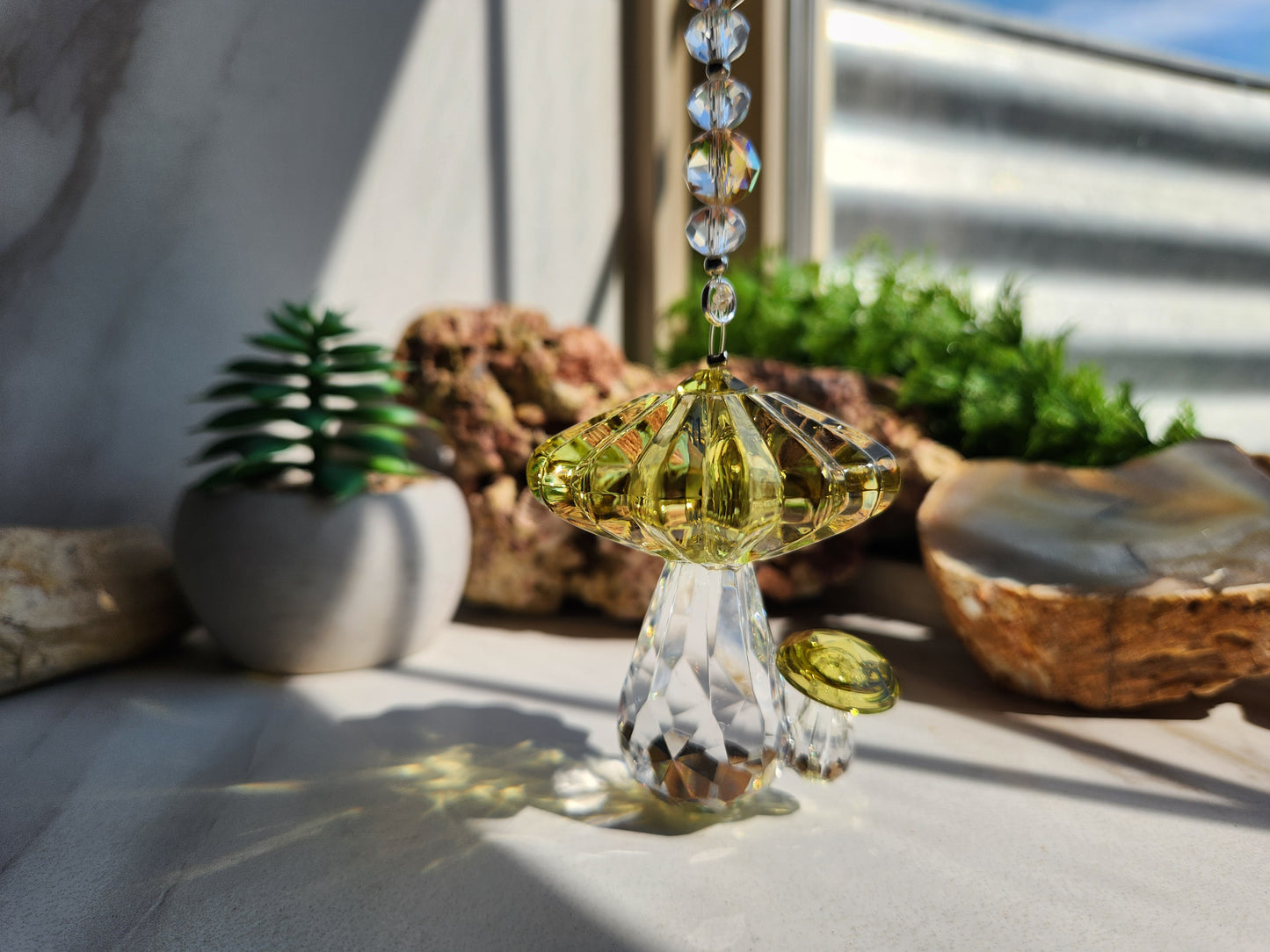 Mushroom Suncatcher π