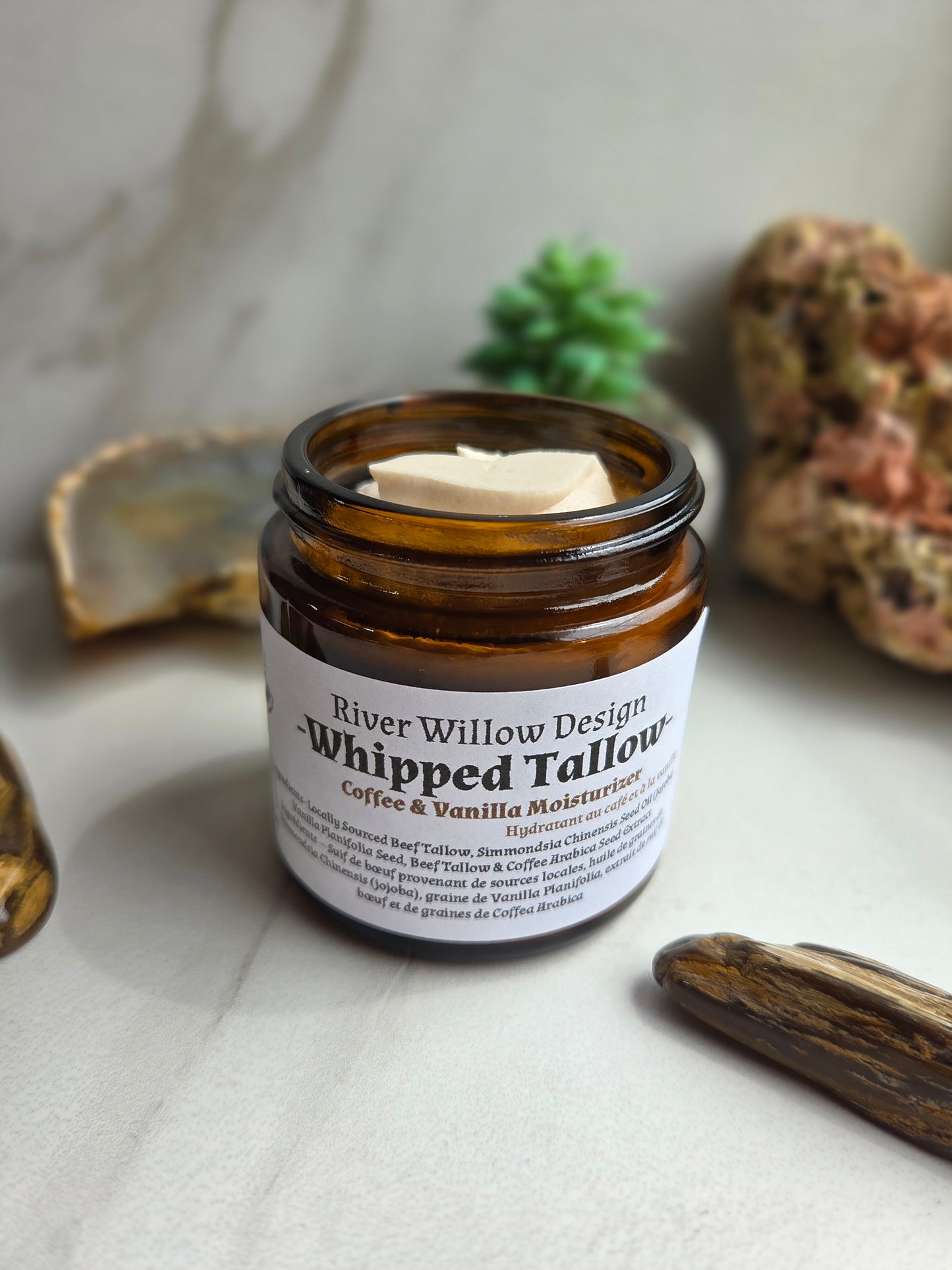 Whipped Tallow Coffee & Vanilla Moisturizer