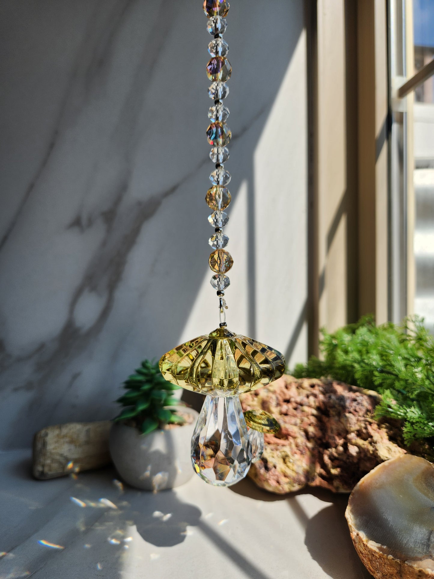 Mushroom Suncatcher π