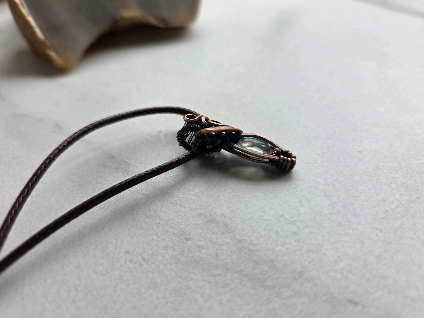 Fire Opal Necklace π₯