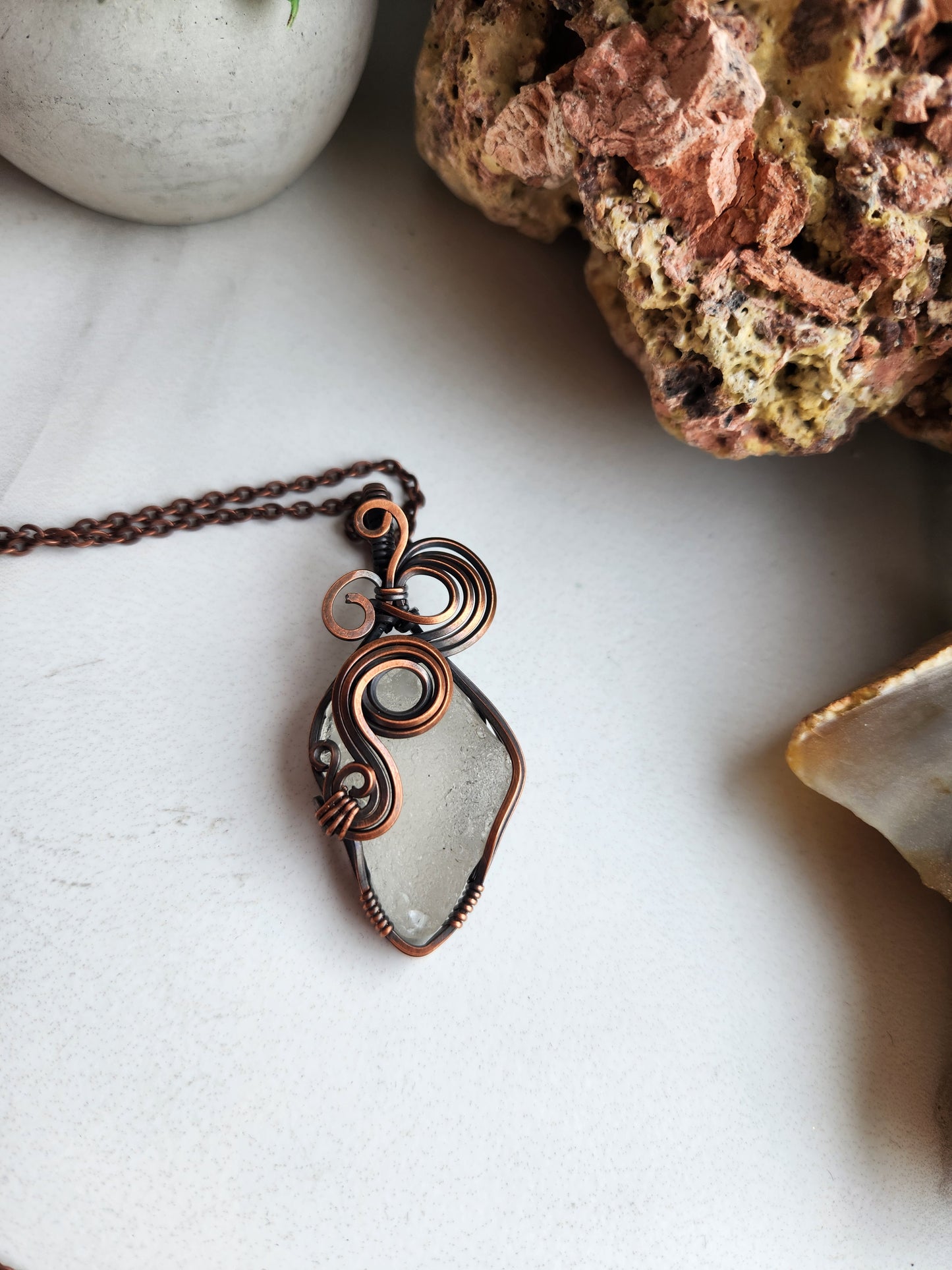 Canadian Seaglass Necklace