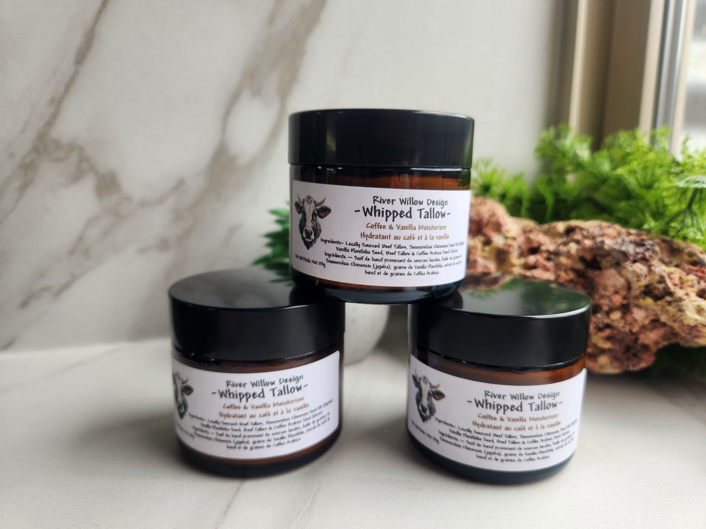 Whipped Tallow Coffee & Vanilla Moisturizer