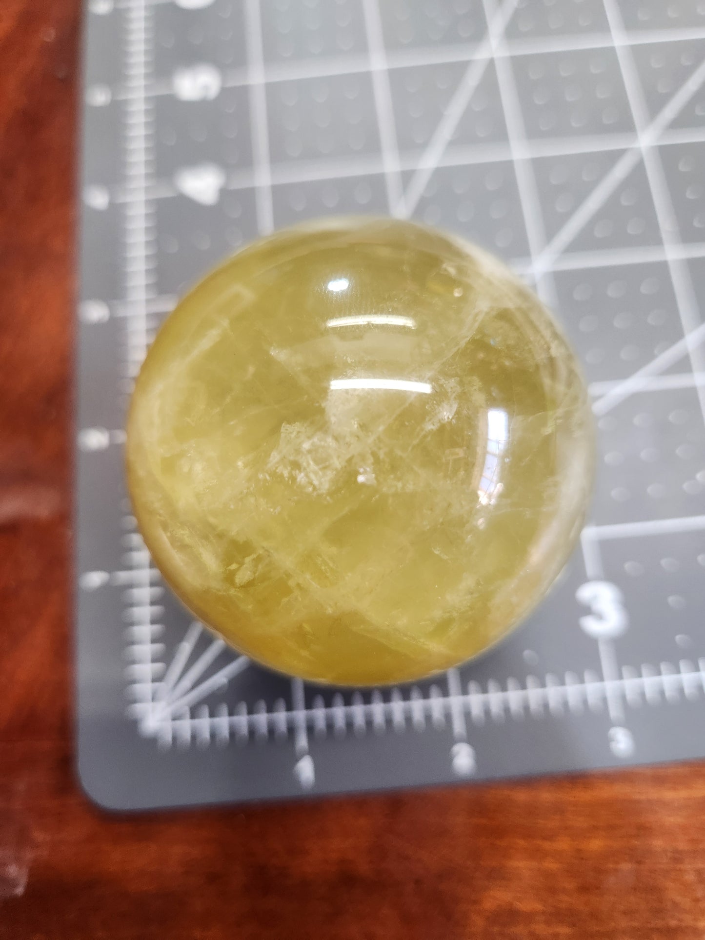 Lemon Quartz Sphere B