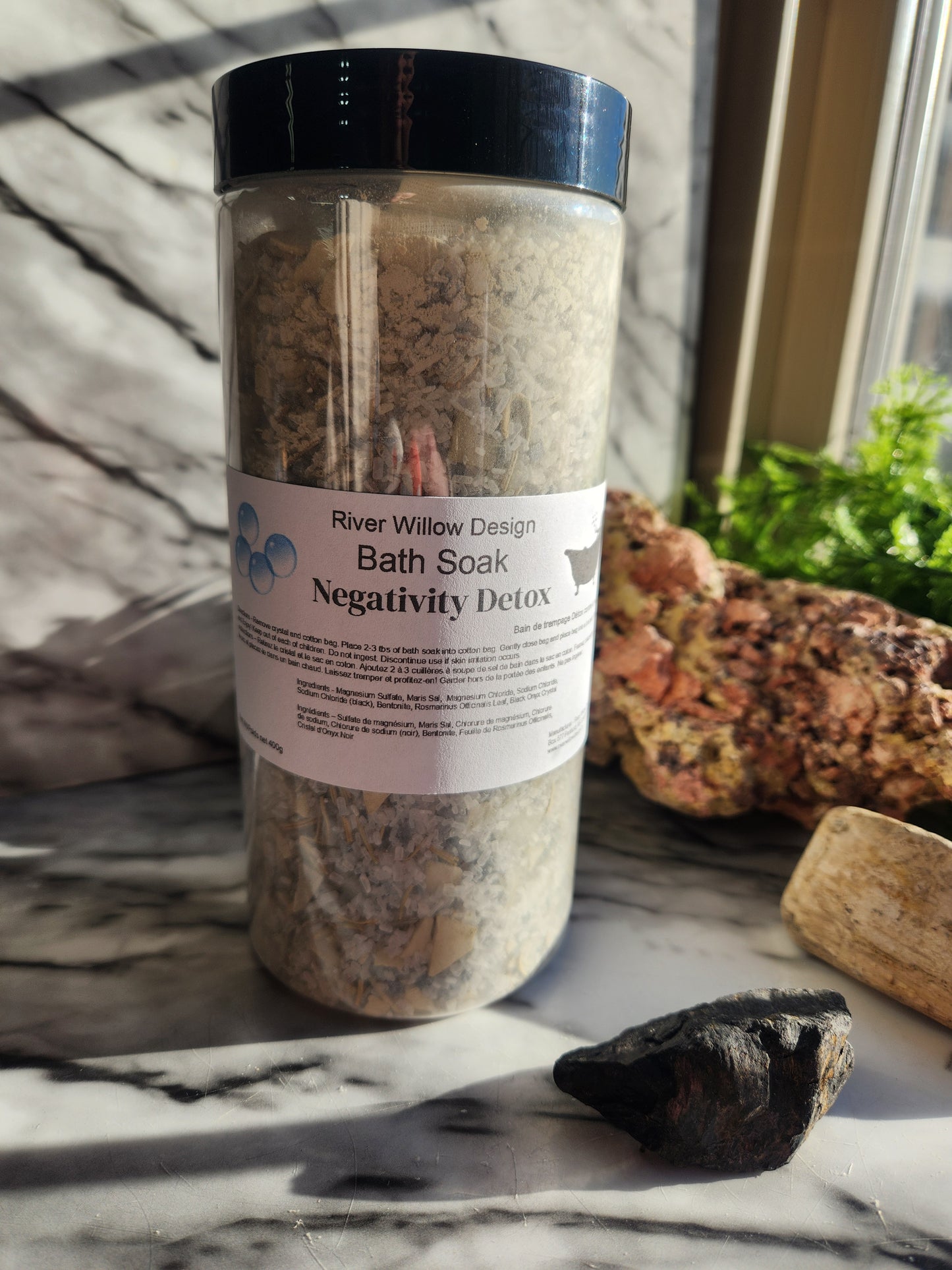 Crystal and Herbal Infused Bath Soaks