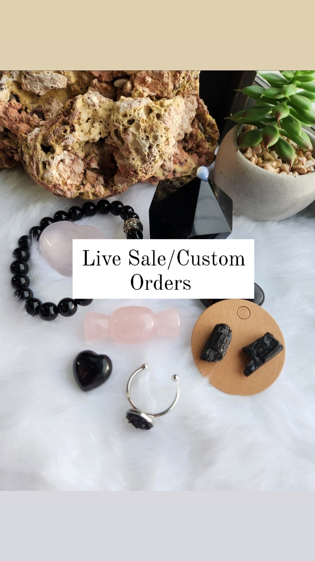 Live Sales/Custom Orders