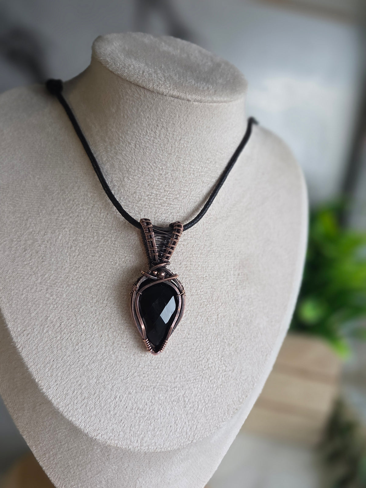 Midnight Guardian 🖤 Black Onyx Necklace