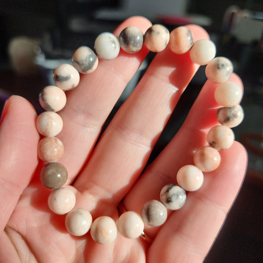 Pink Zebra Jasper Bracelet