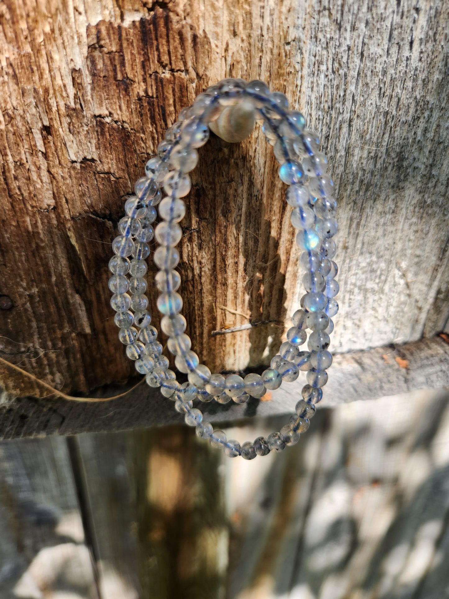 Labradorite Infinity Bracelet