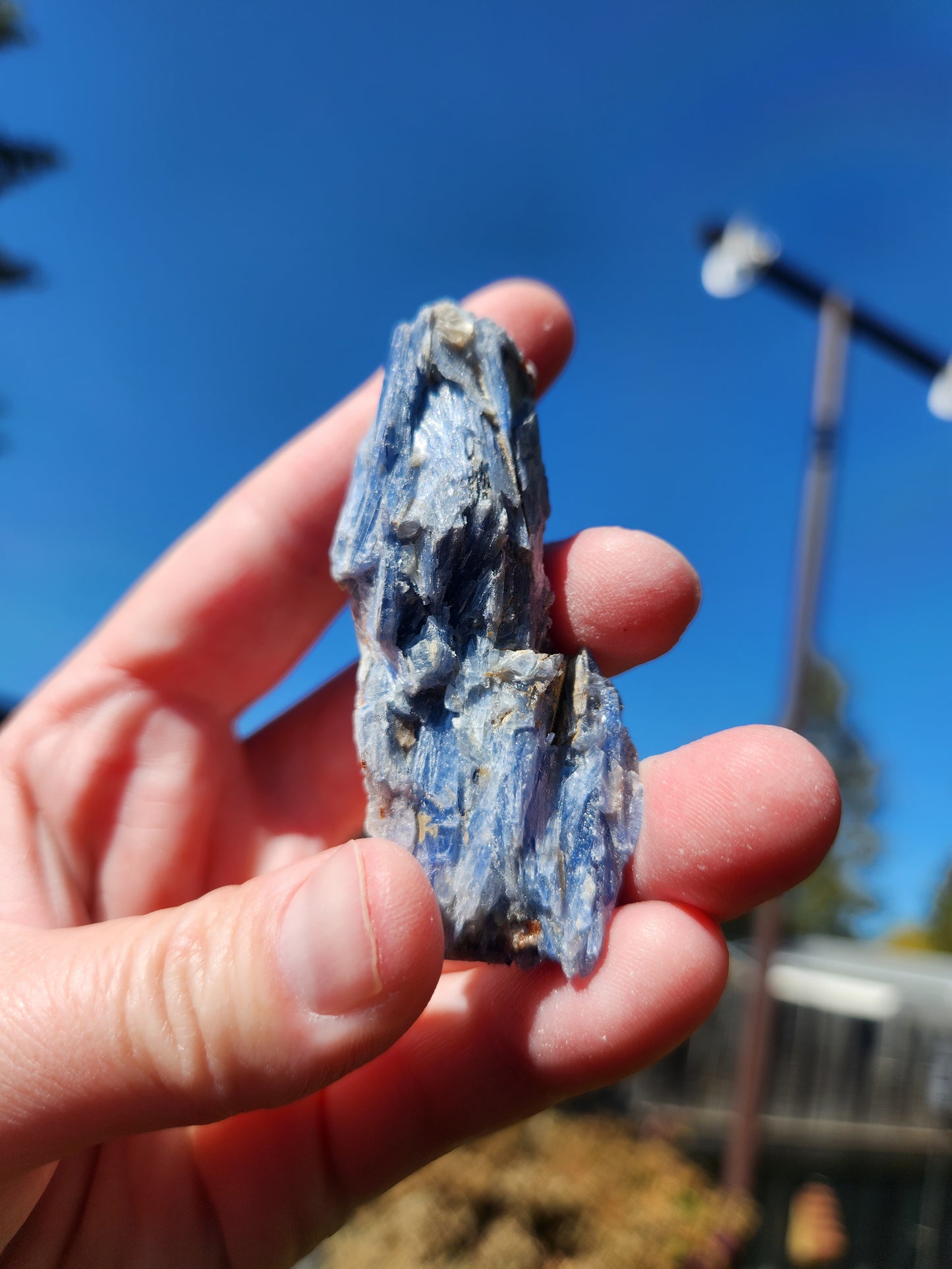 Raw Blue Kyanite