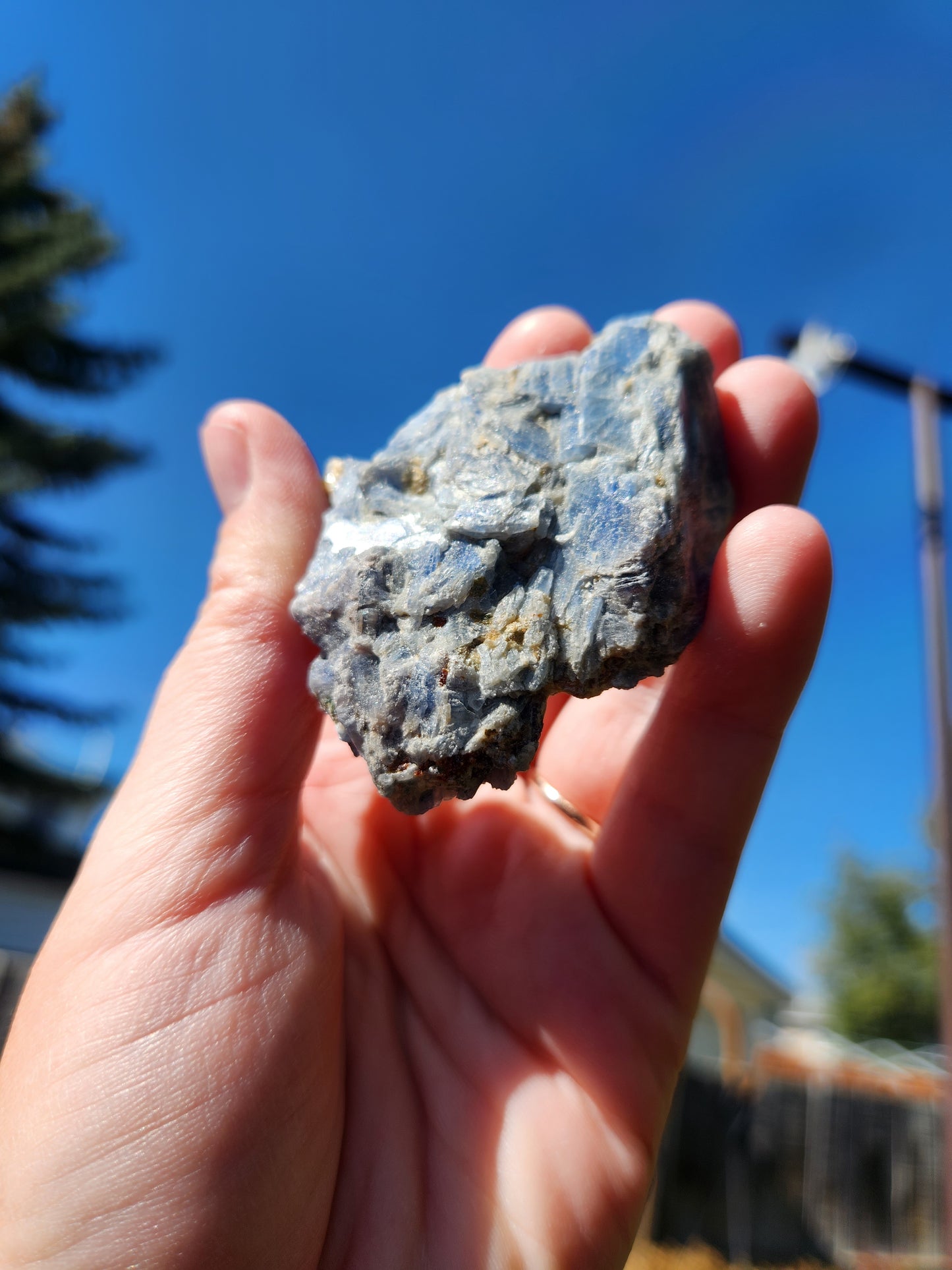 Raw Blue Kyanite