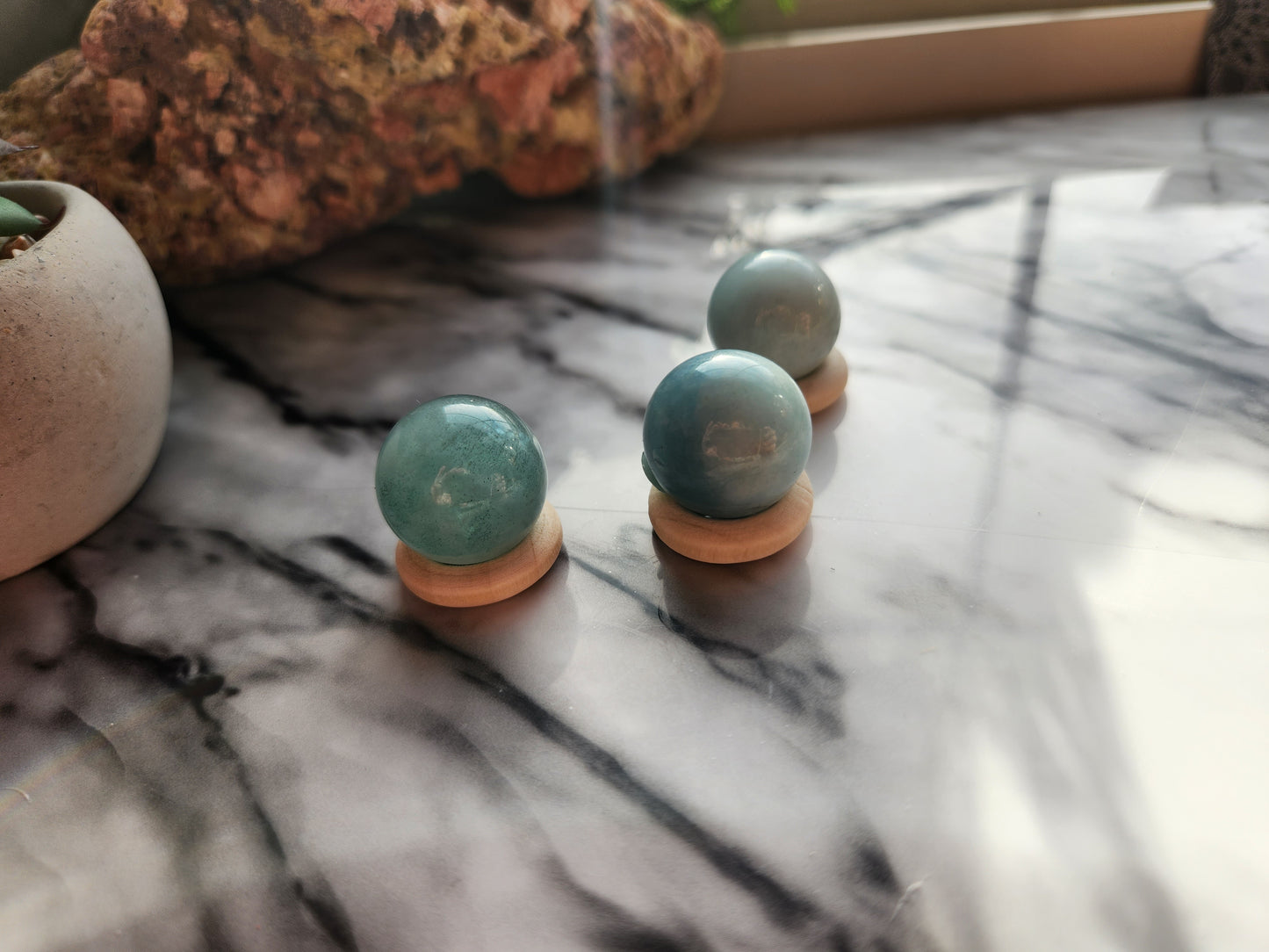 Aquamarine Mini Sphere