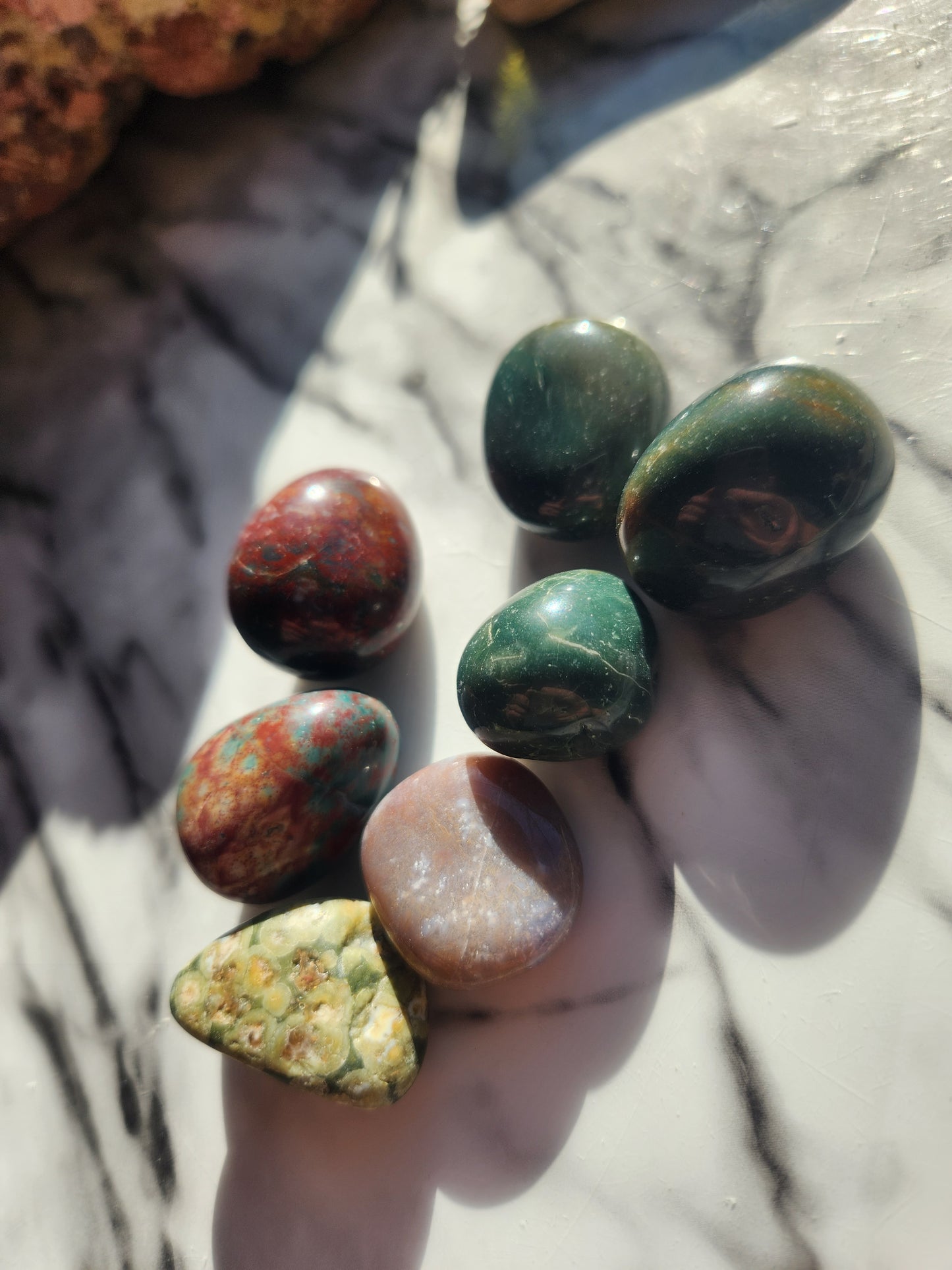 Ocean Jasper Tumbles