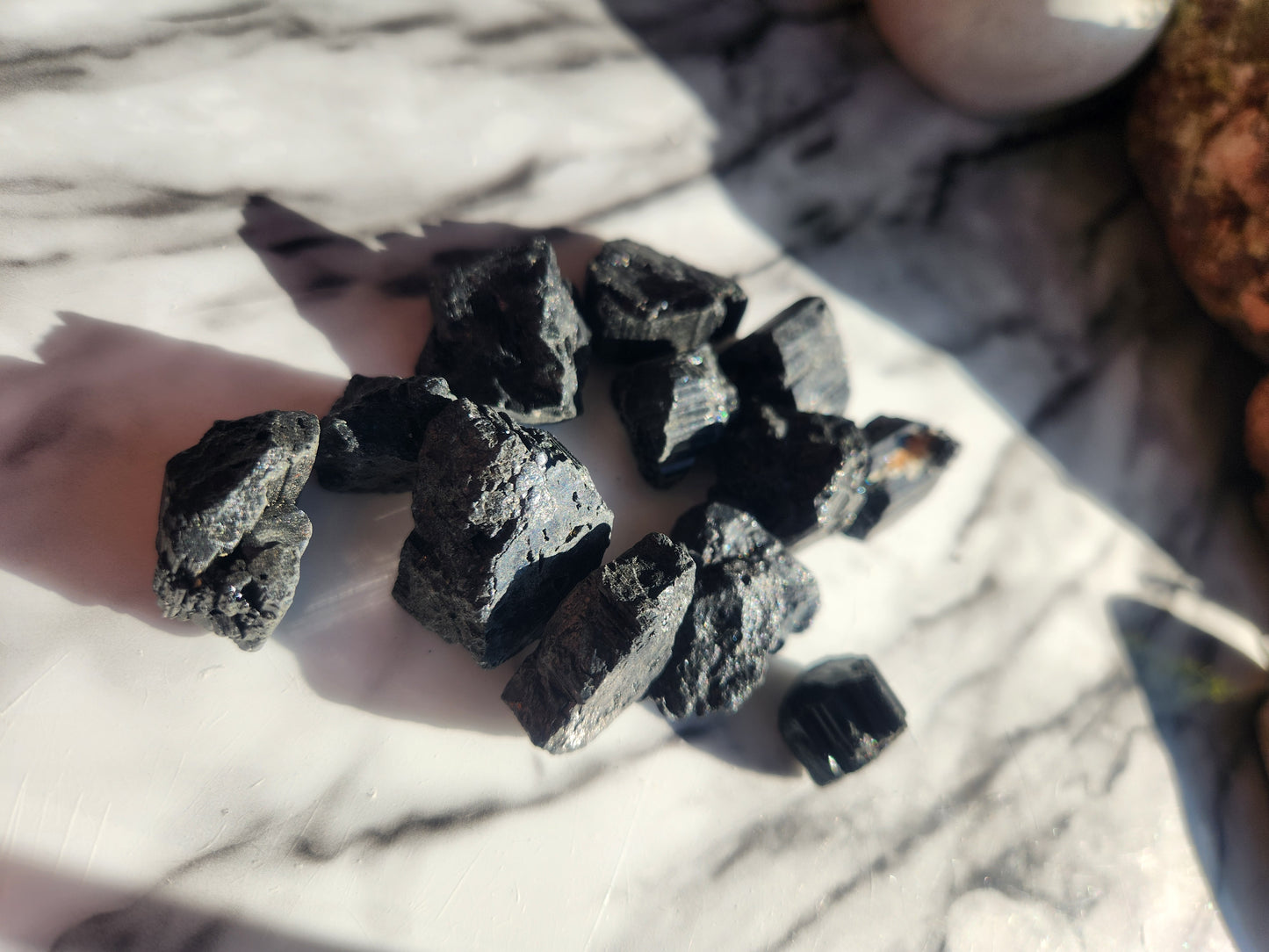 Raw Black Tourmaline