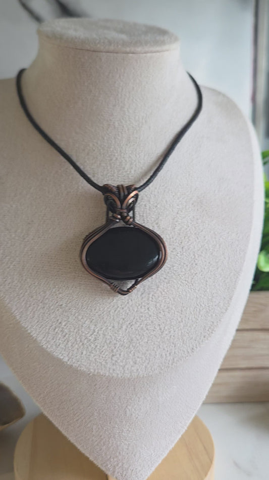 Black Onyx Necklace 🖤