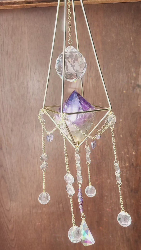 Amethyst Suncatcher