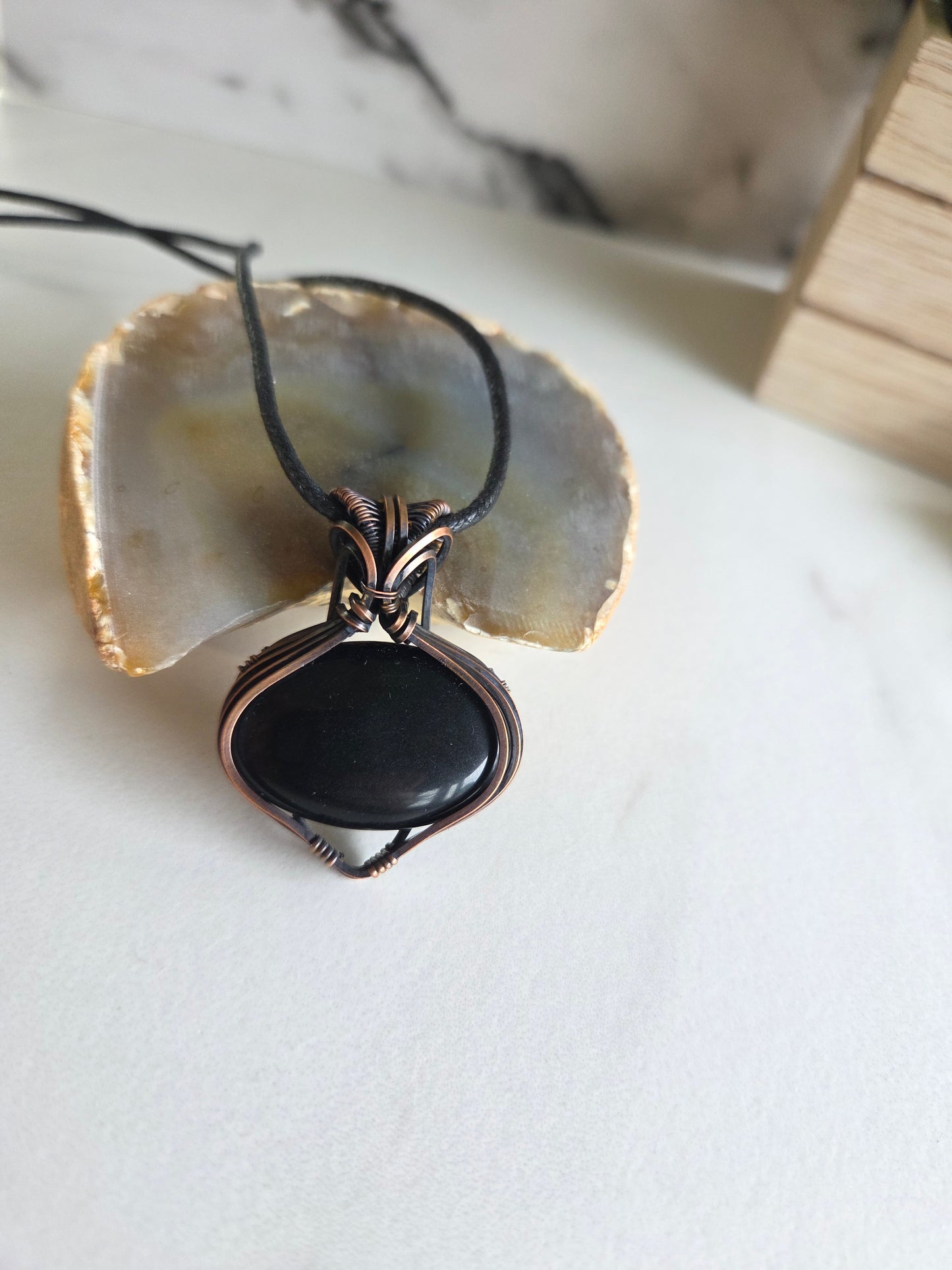 Black Onyx Necklace 🖤