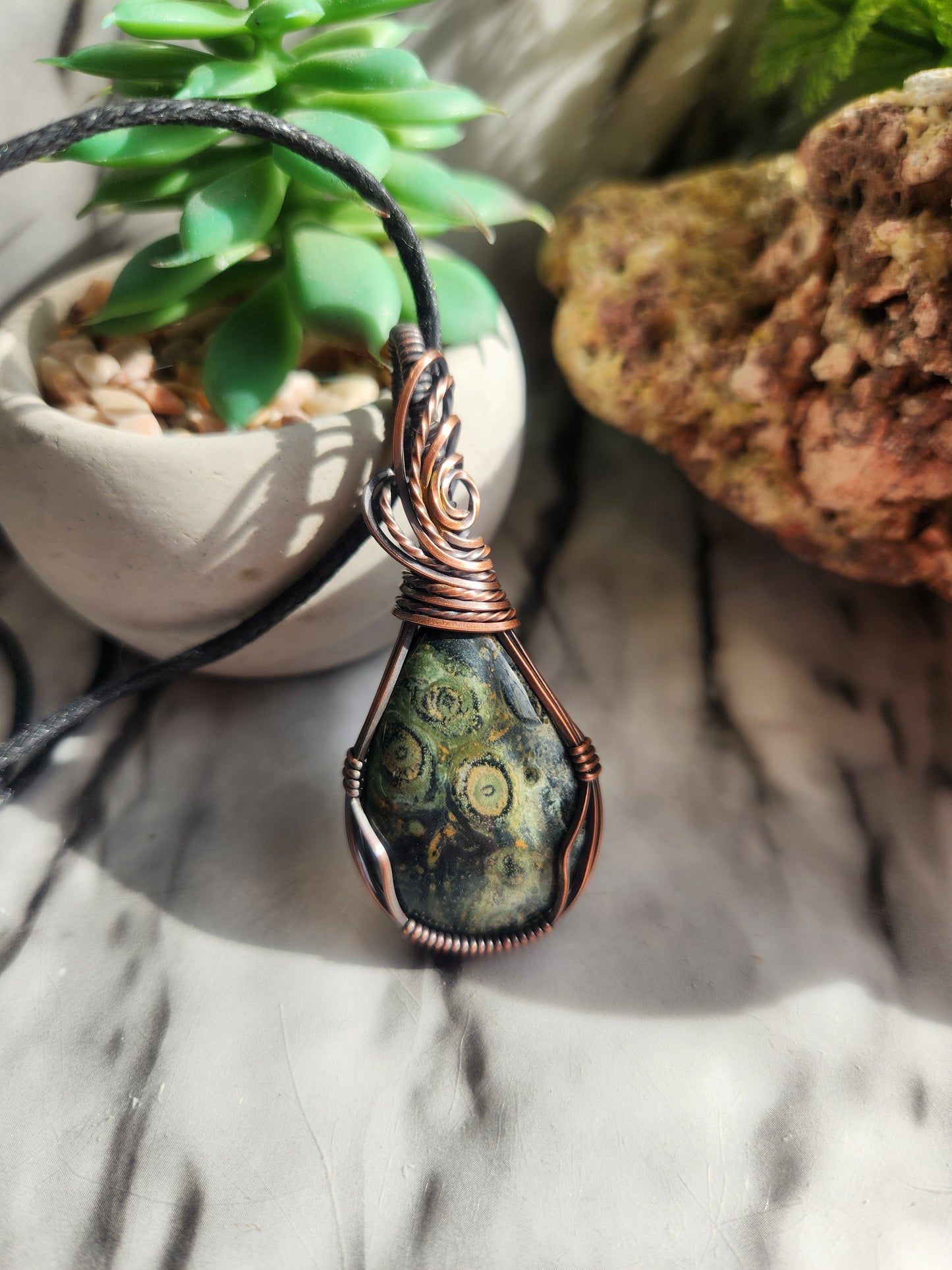 Kambaba Jasper Necklace