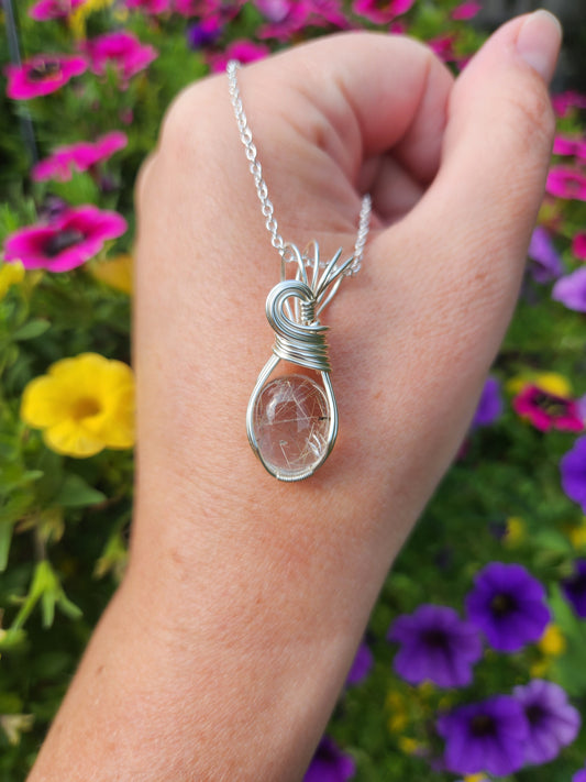 Rutilated Quartz Necklace