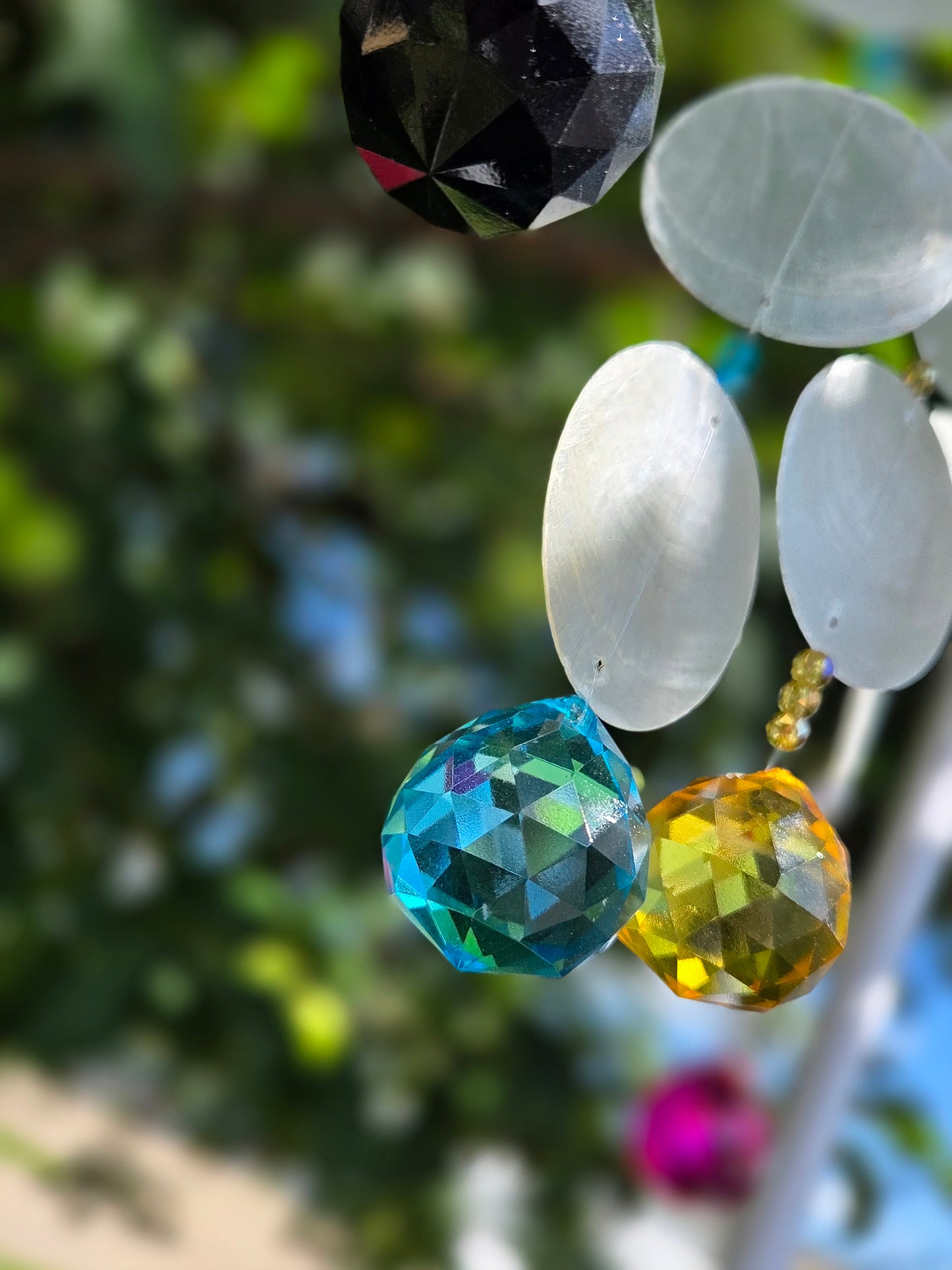 ✨ Capiz Shell Suncatchers