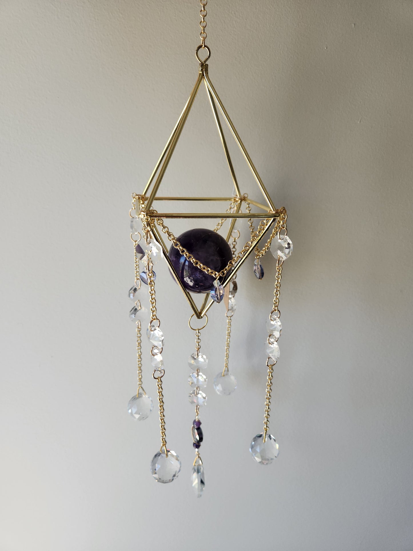 Amethyst Suncatcher