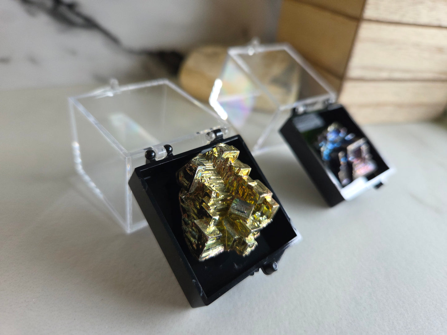 Bismuth Crystal Specimens