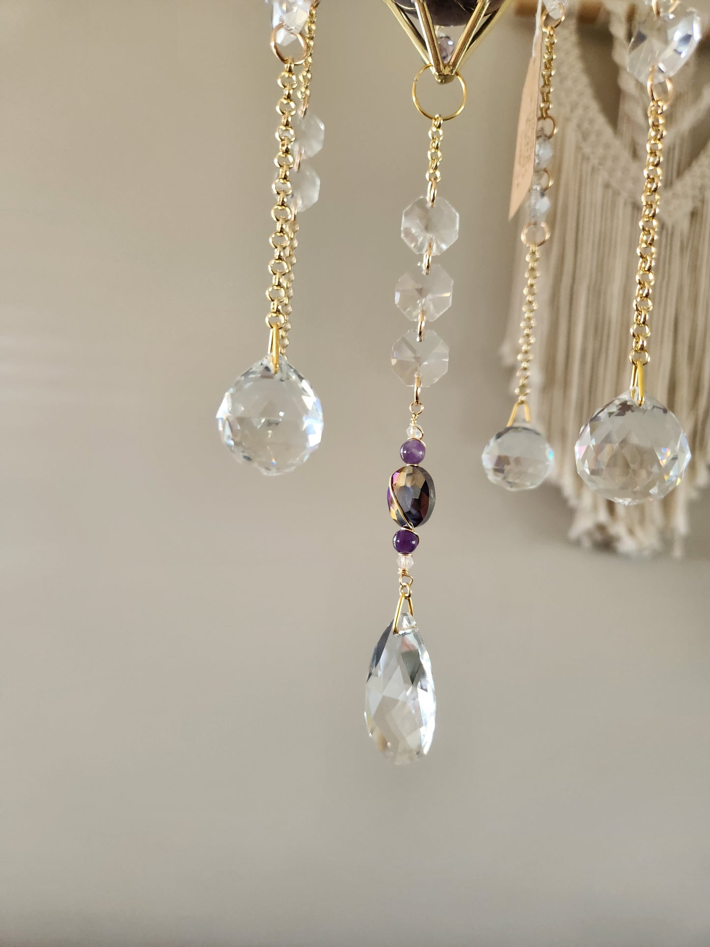 Amethyst Suncatcher