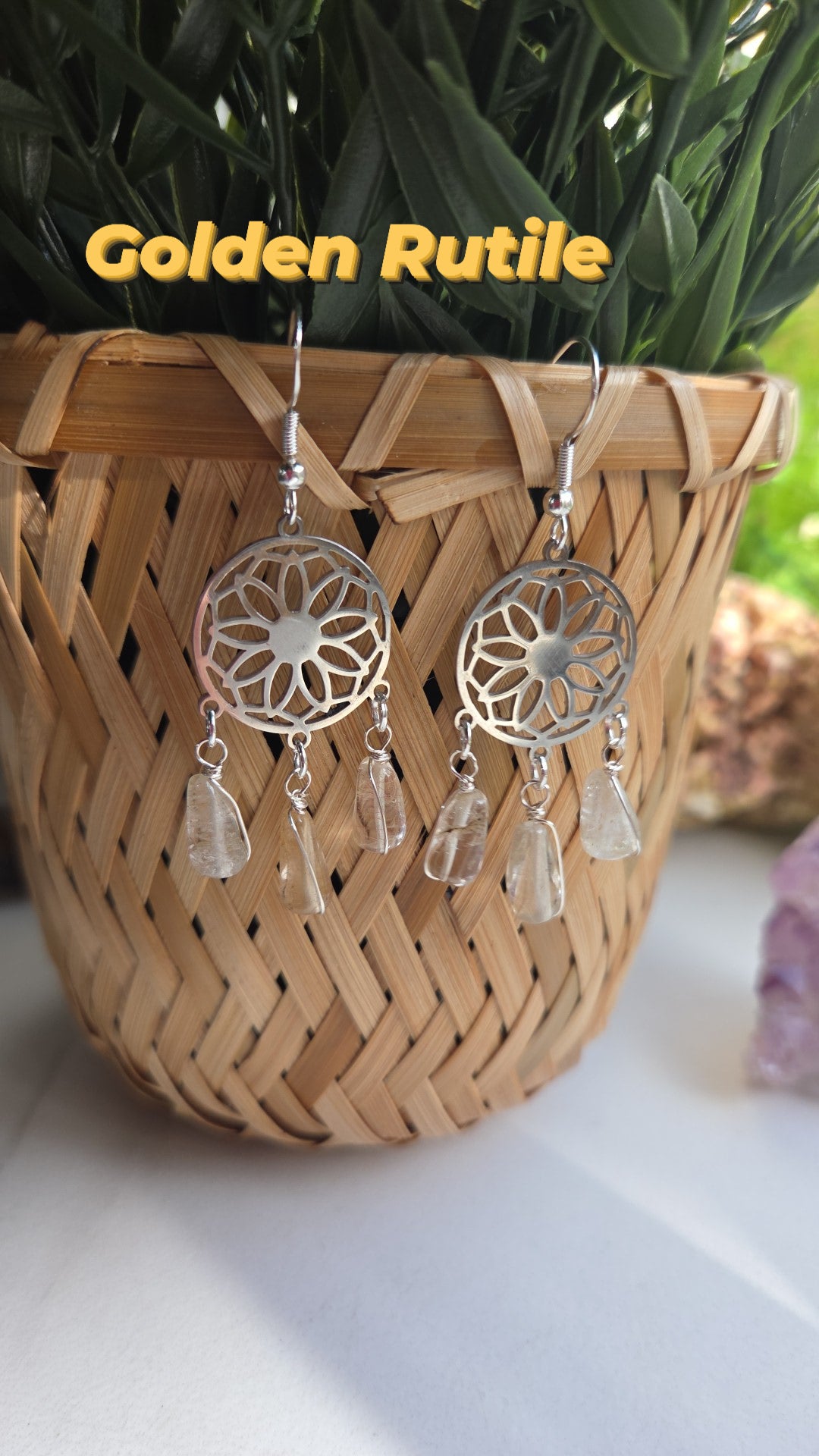 Crystal Chandelier Earrings ✨️