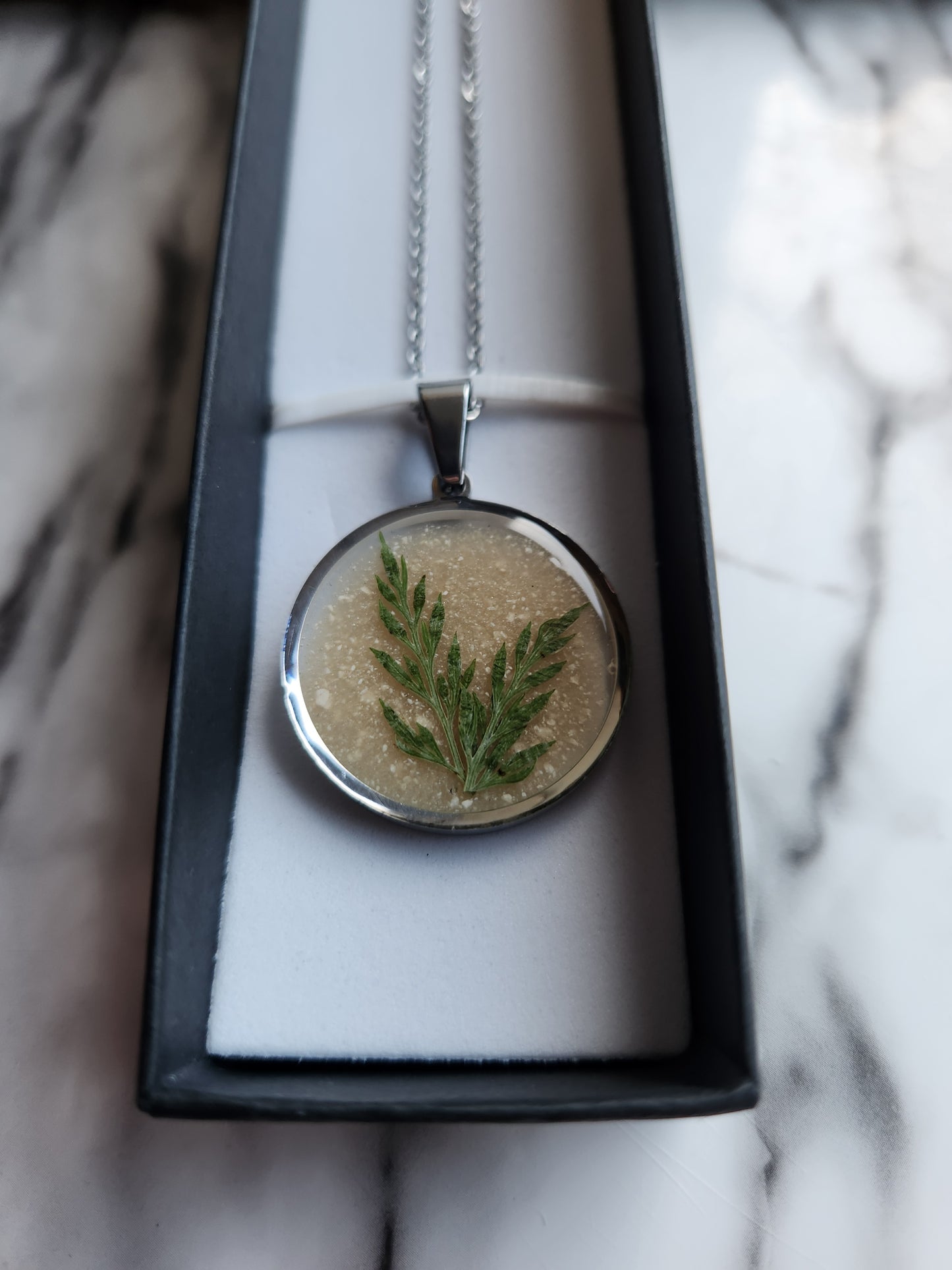 Memorial Necklace With Human/Pet Ashes ✨️