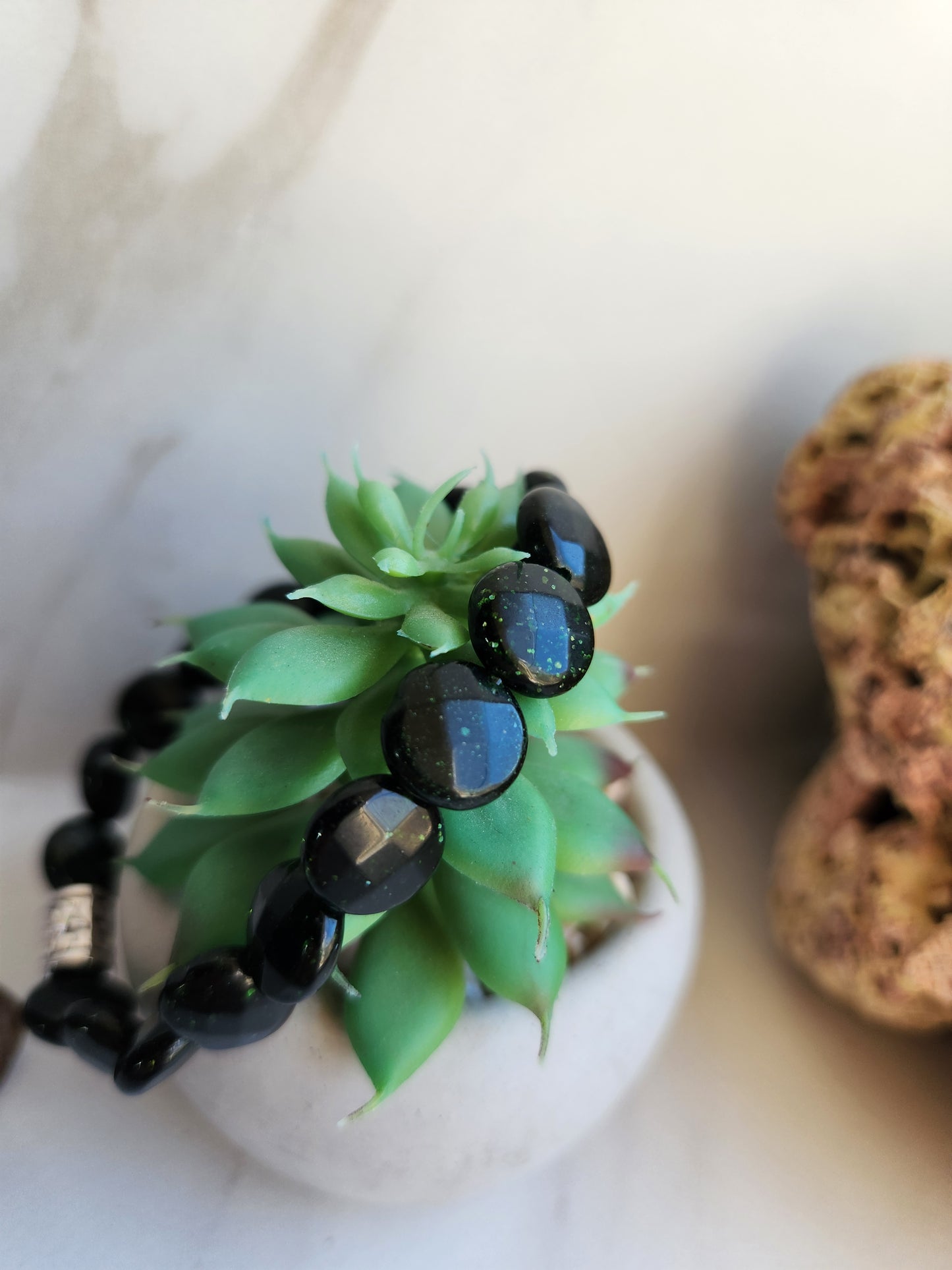 Green Sandstone Bracelet