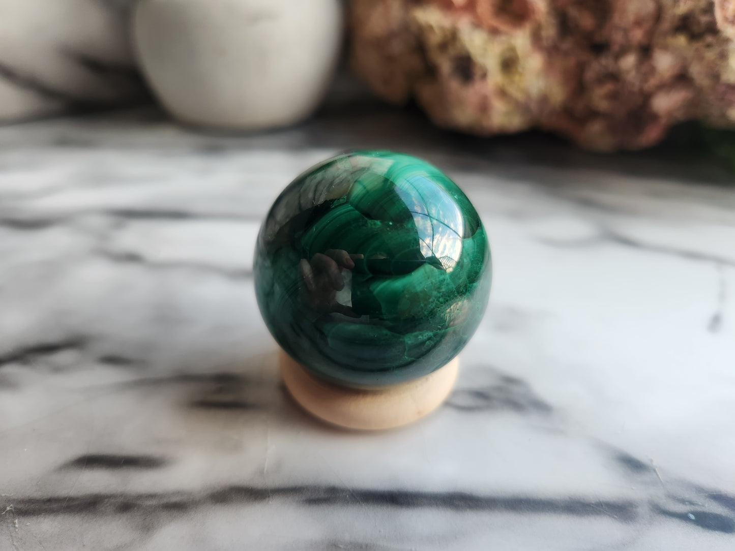 Malachite Sphere A