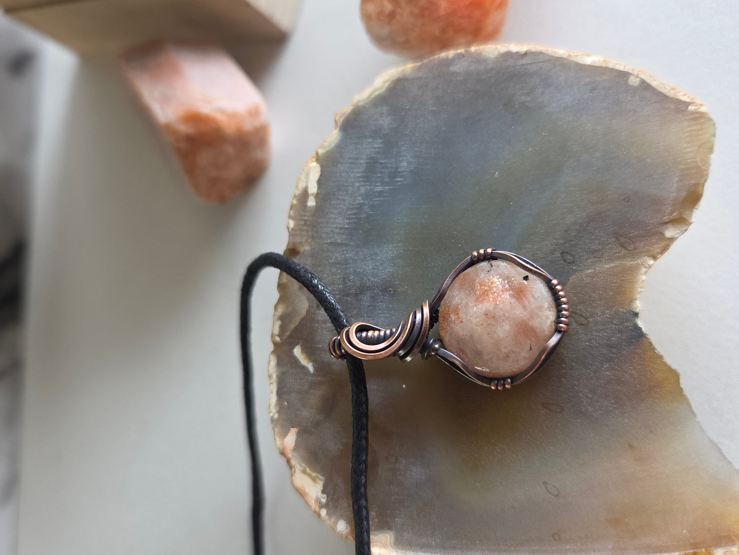 Sunstone Necklace ☀️