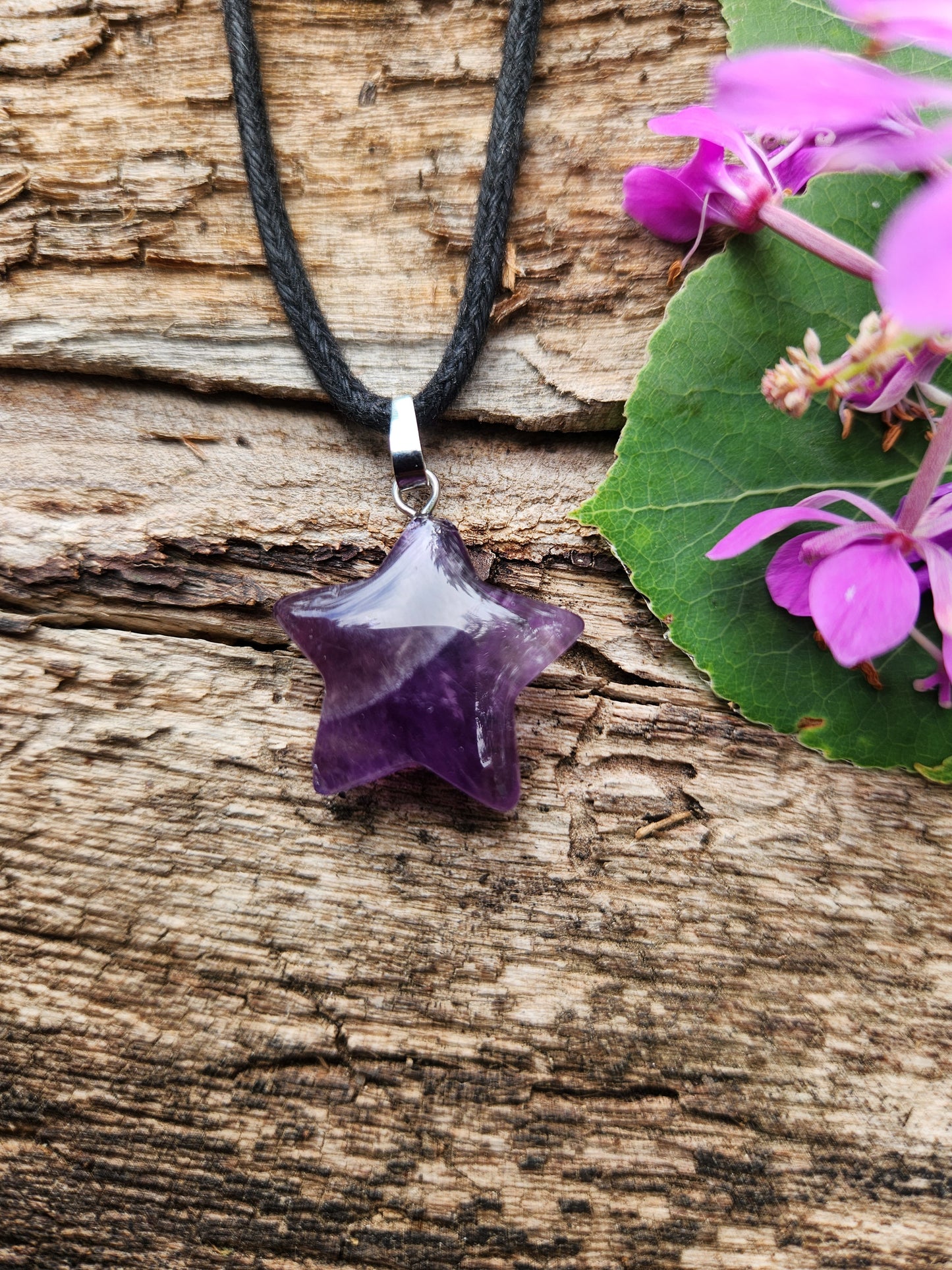 Amethyst Star Necklace