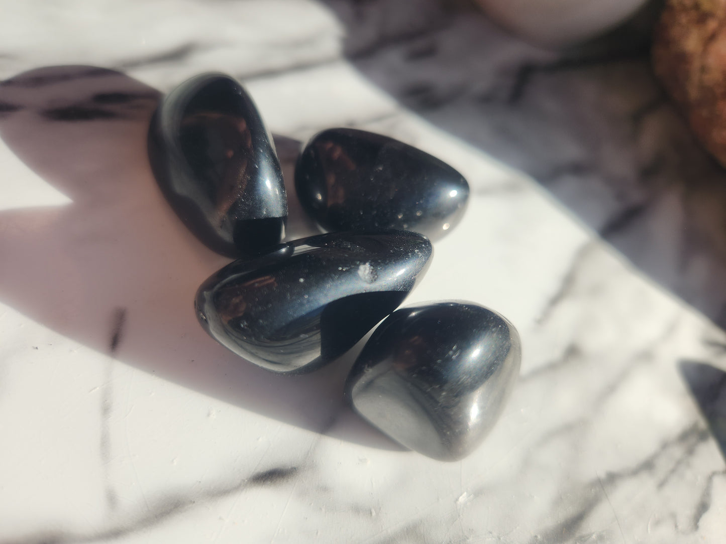 Black Obsidian Tumble