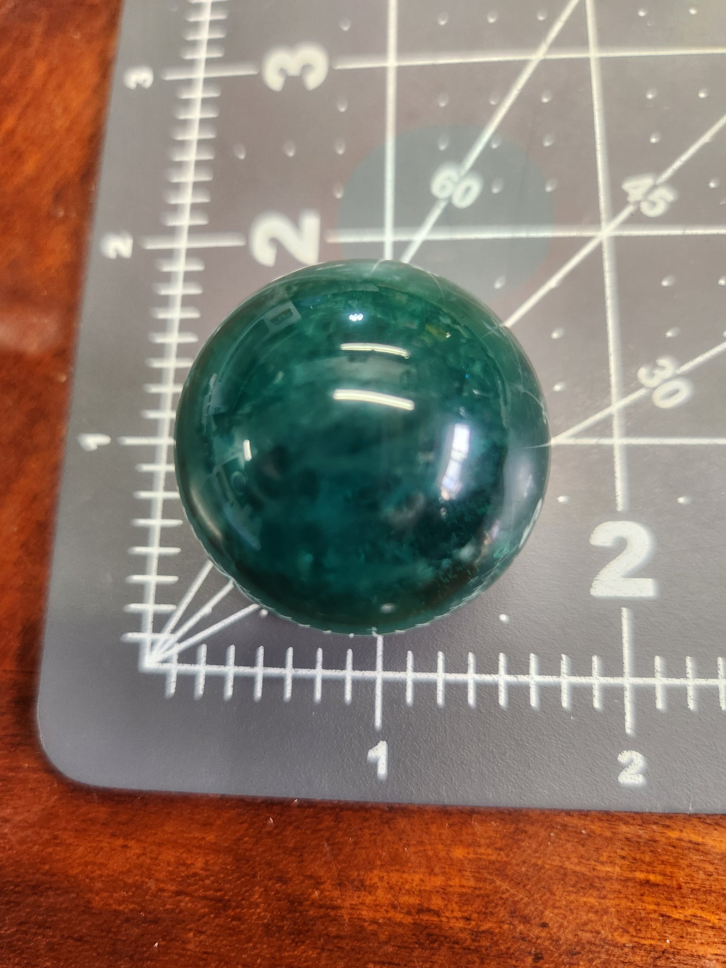 Green Fluorite Sphere