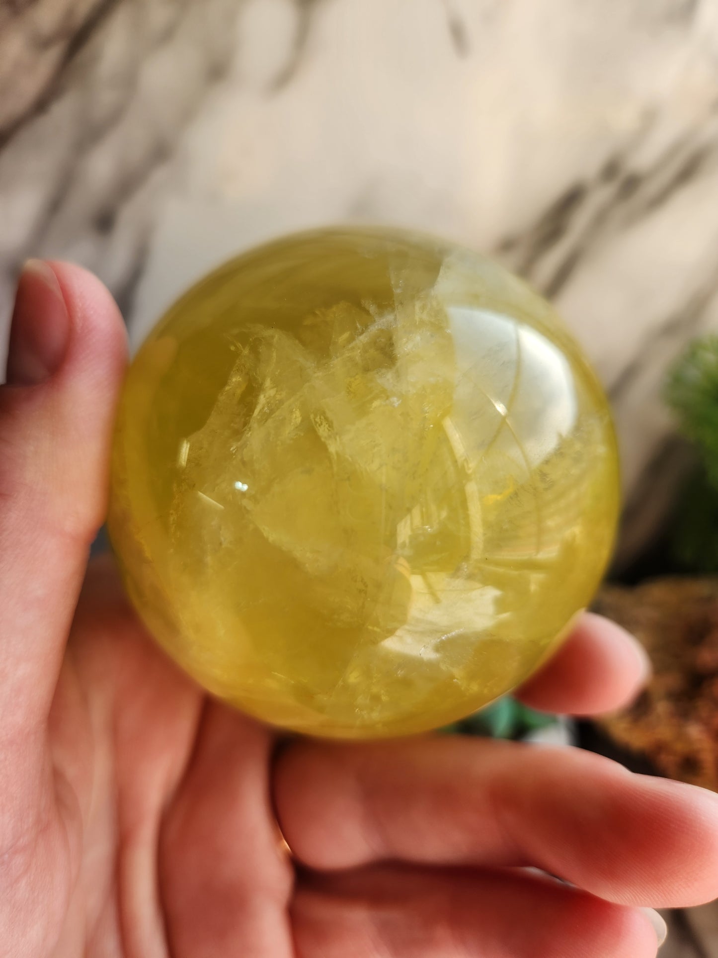 Citrine Sphere